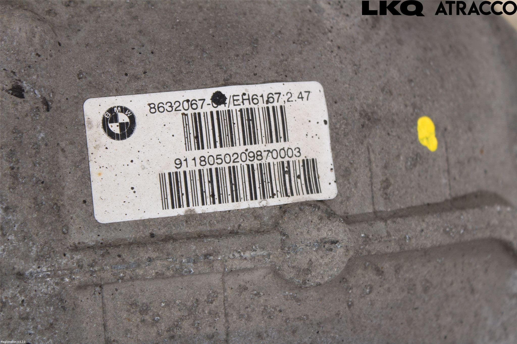 BMW 5 G30/G31/F90 17-23 Bakväxel-Diff