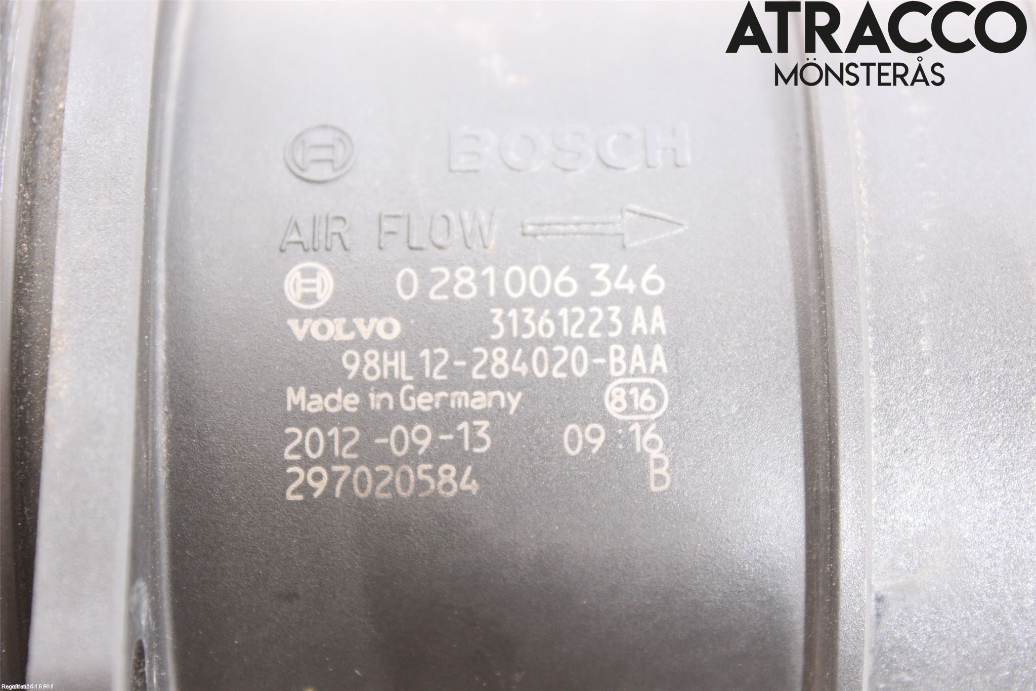 Volvo XC60 09-13 Injluftmassamätare