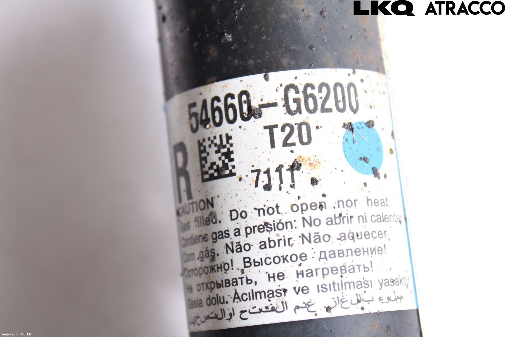 Kia PICANTO 17- Fjäderben Fram Höger