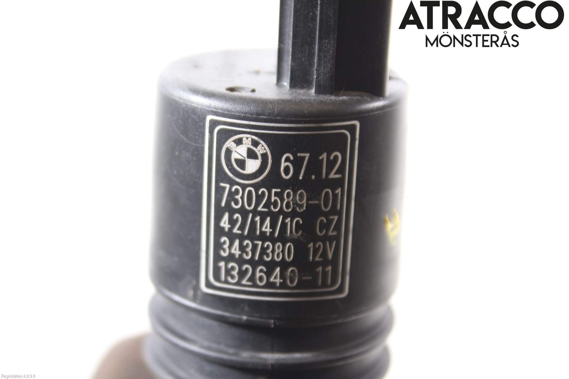 BMW 3 F30/F31/F80 12-19 Spolarpump Vindruta