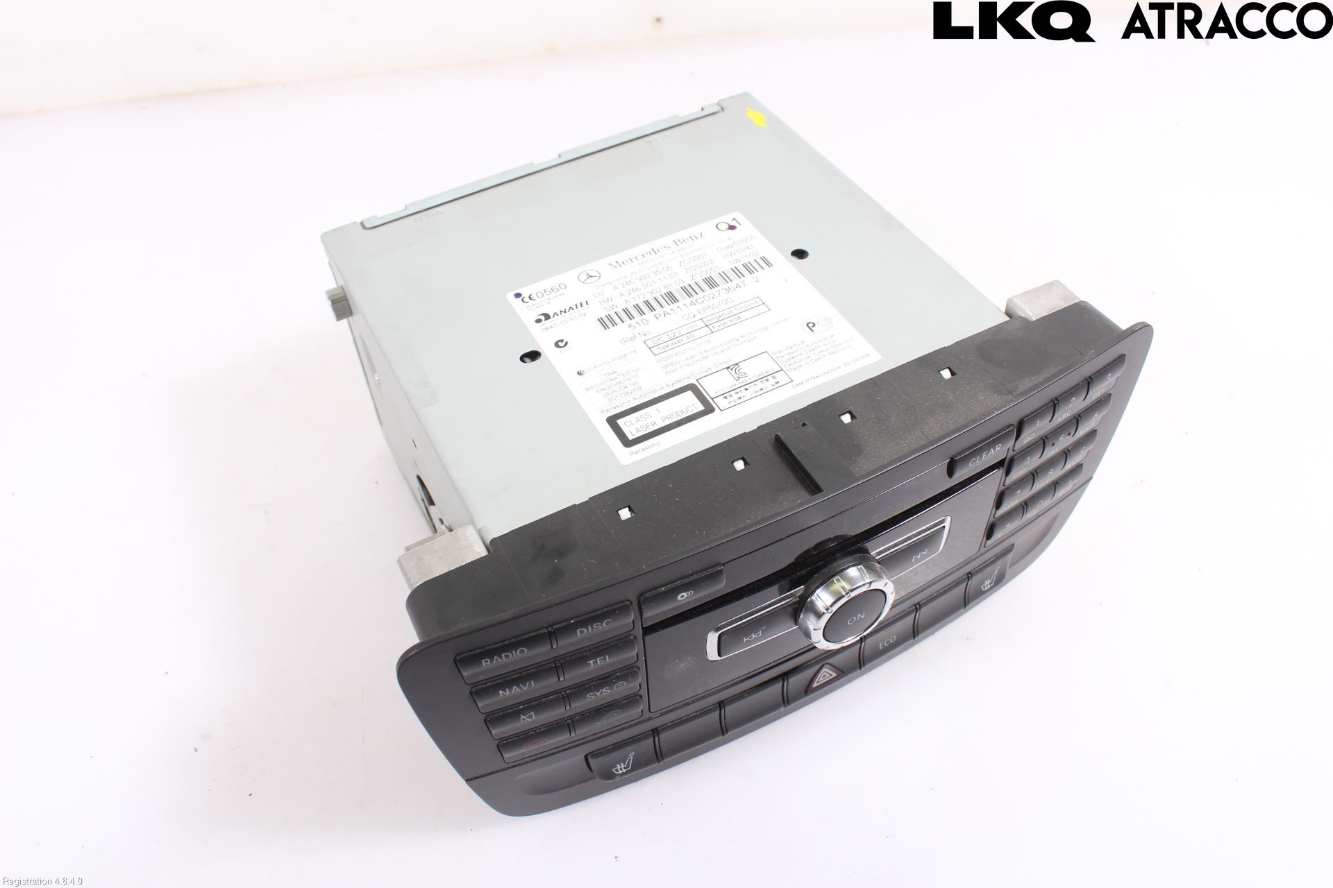 Mercedes-Benz MB B-KLASS (W246/W242) 12-19 Cd Radio - Multimediapanel