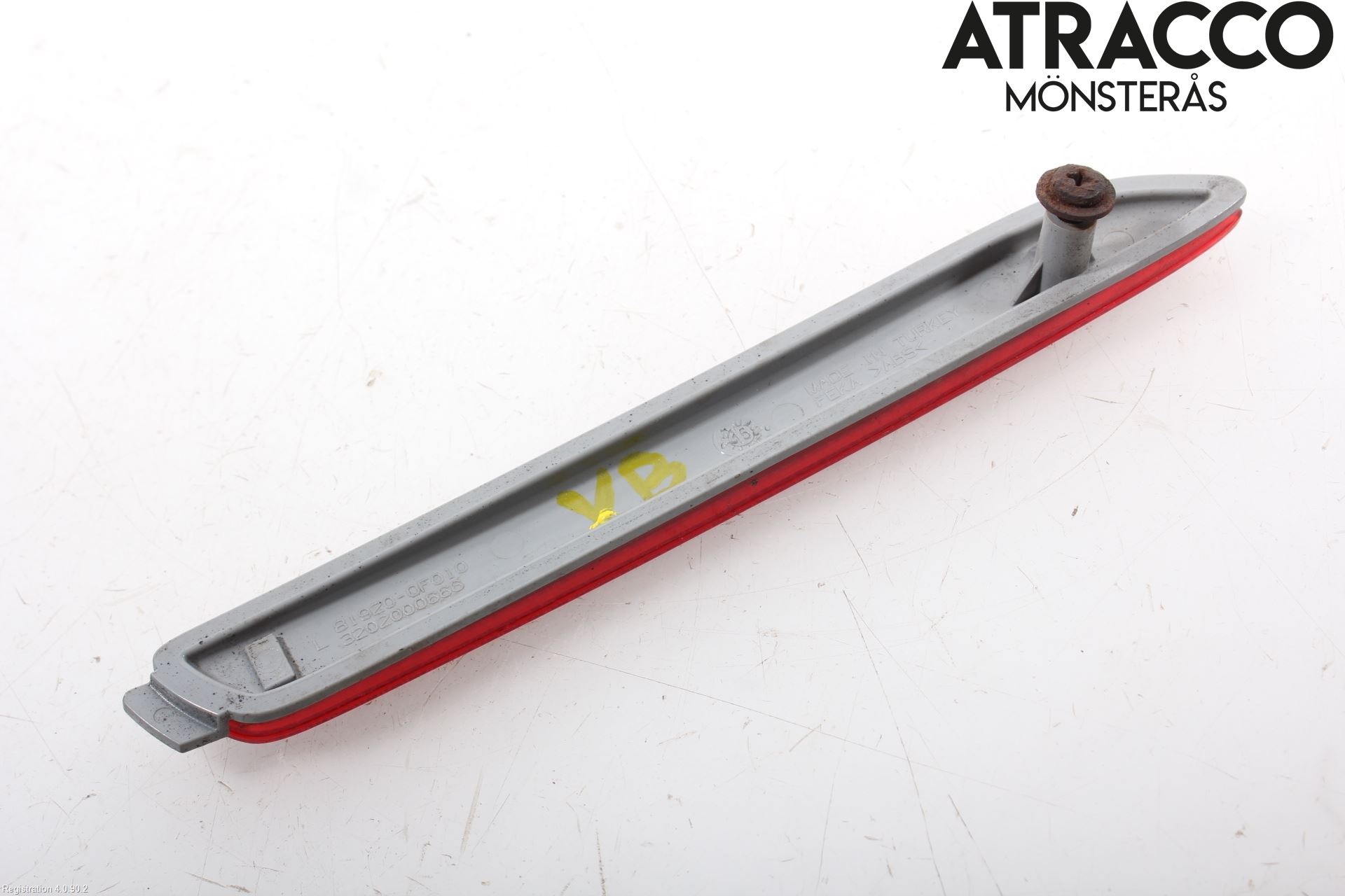 Toyota VERSO 09-18 Dimljus/Reflex Bak