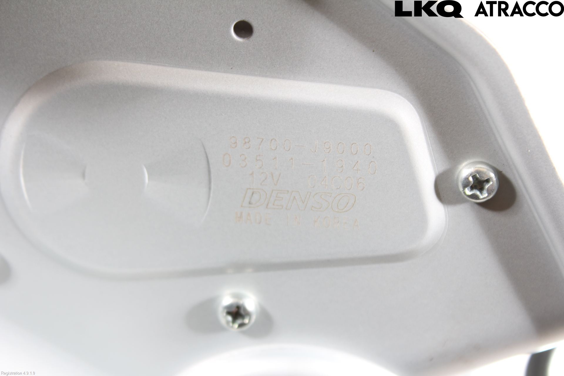Hyundai KONA/ELECTRIC OS 18-23 Torkarmotor Baklucka