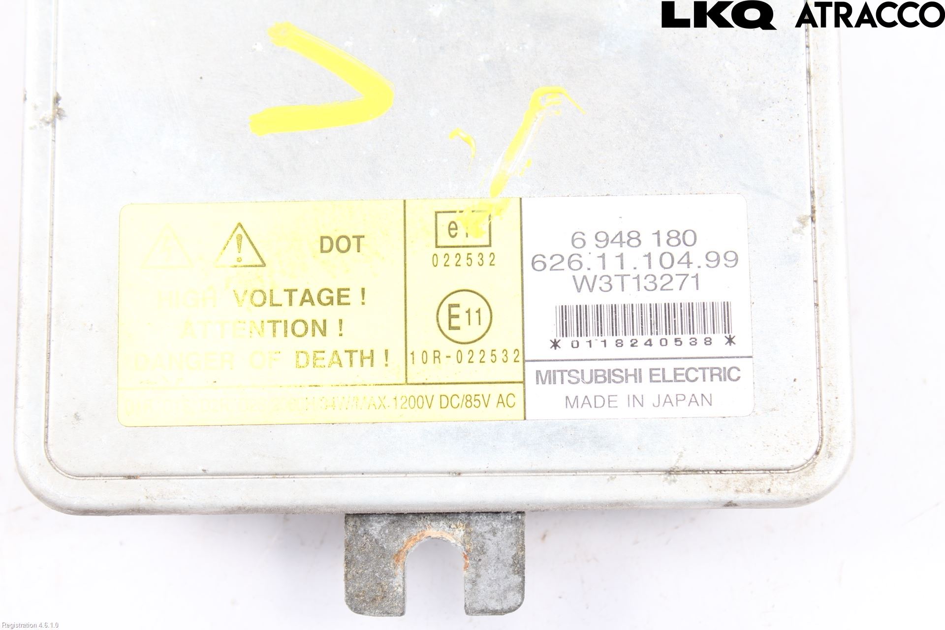 Volvo V70 08-13 Styrenhet Strålkastare