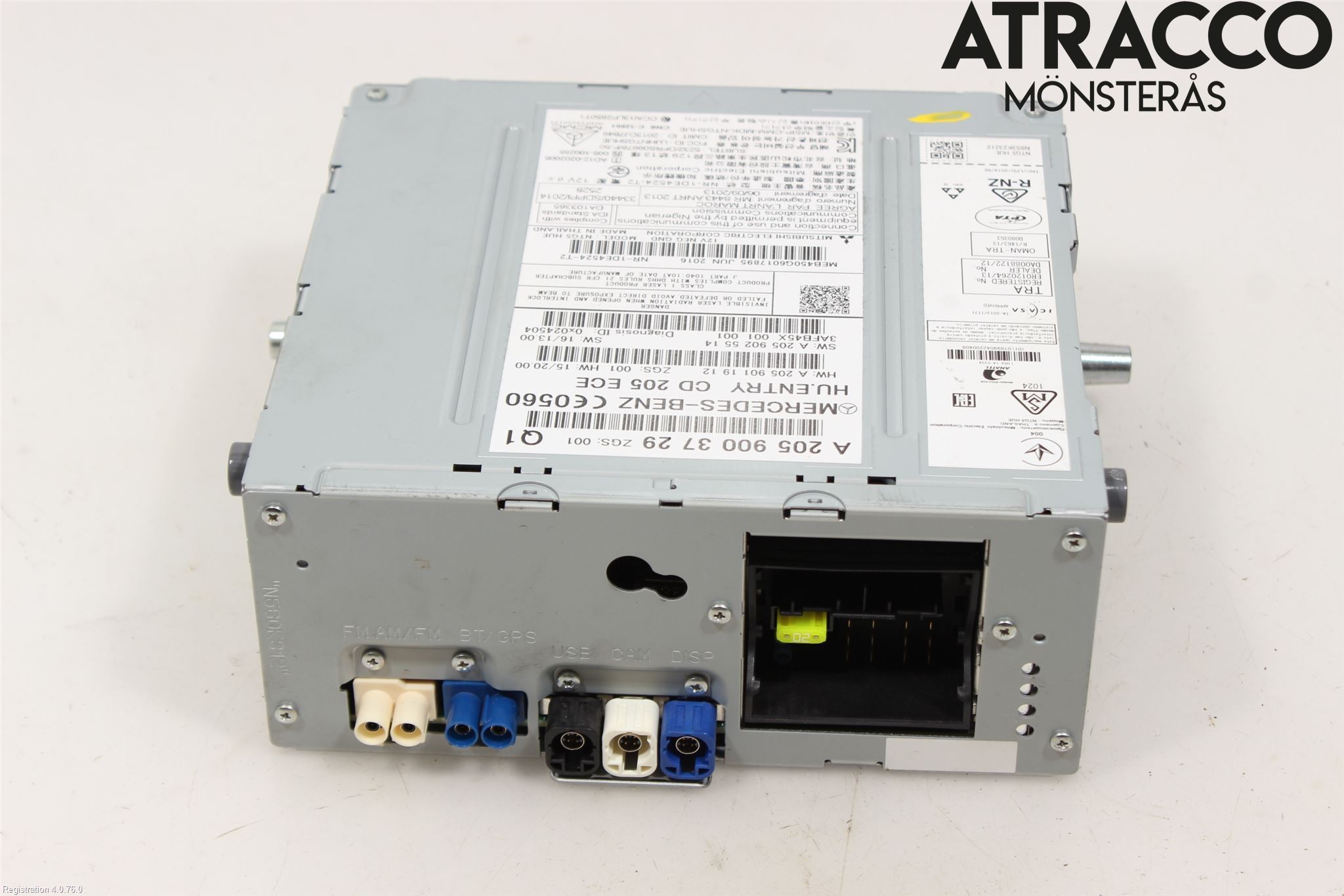 Mercedes-Benz MB C-KLASS (W205) 14-21 Cd Radio - Multimediapanel