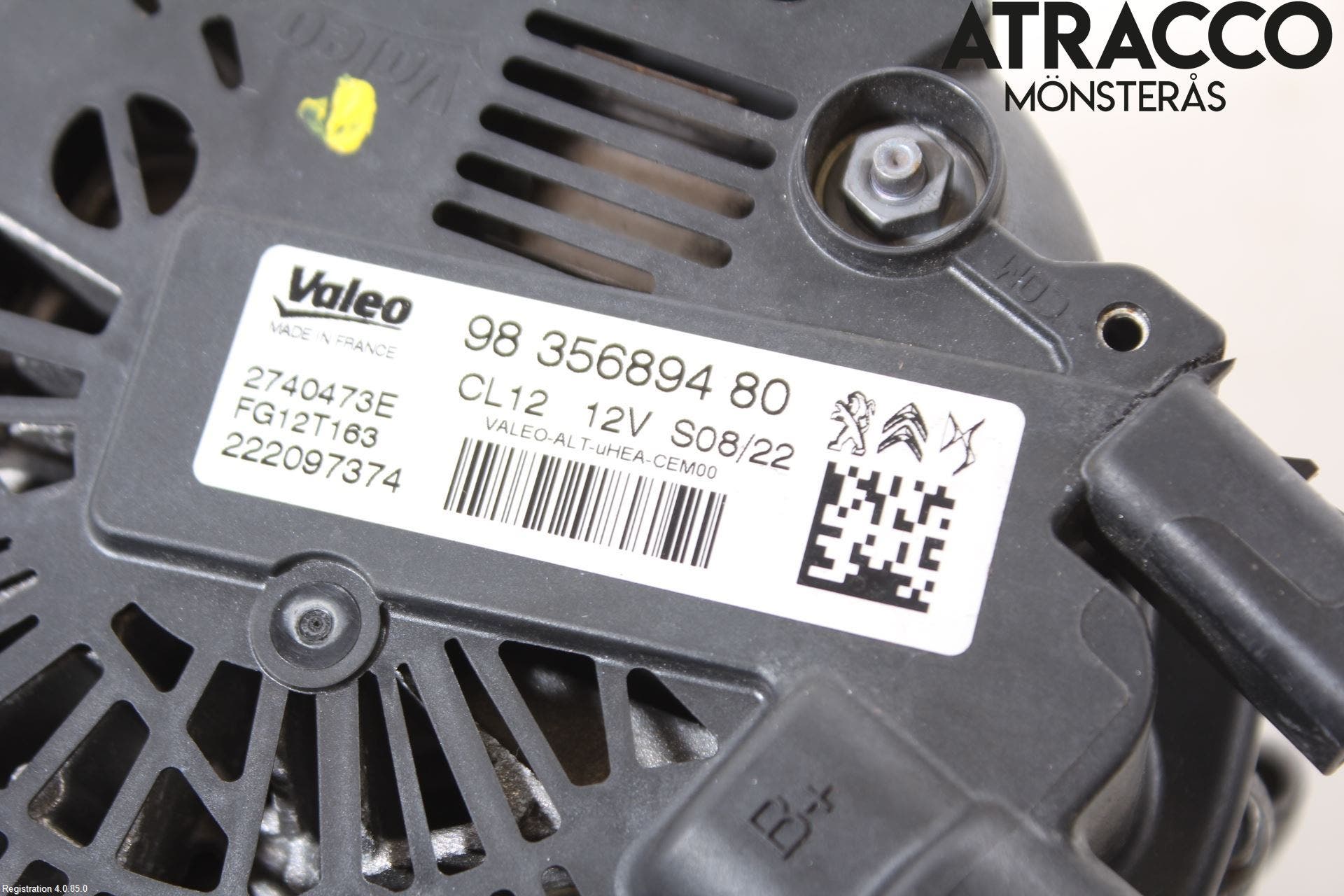 Citroen COTROEN C3 17-24 Generator