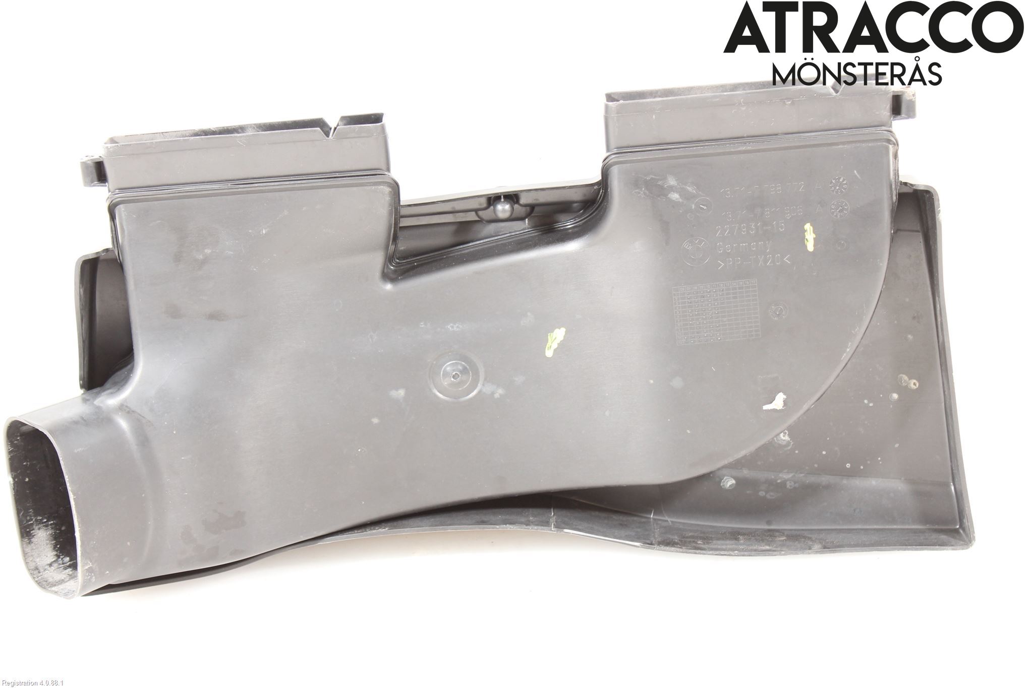 BMW 3 E90/91 SED/TOU 05-12 Deflektor Plåt-Plast Kylning