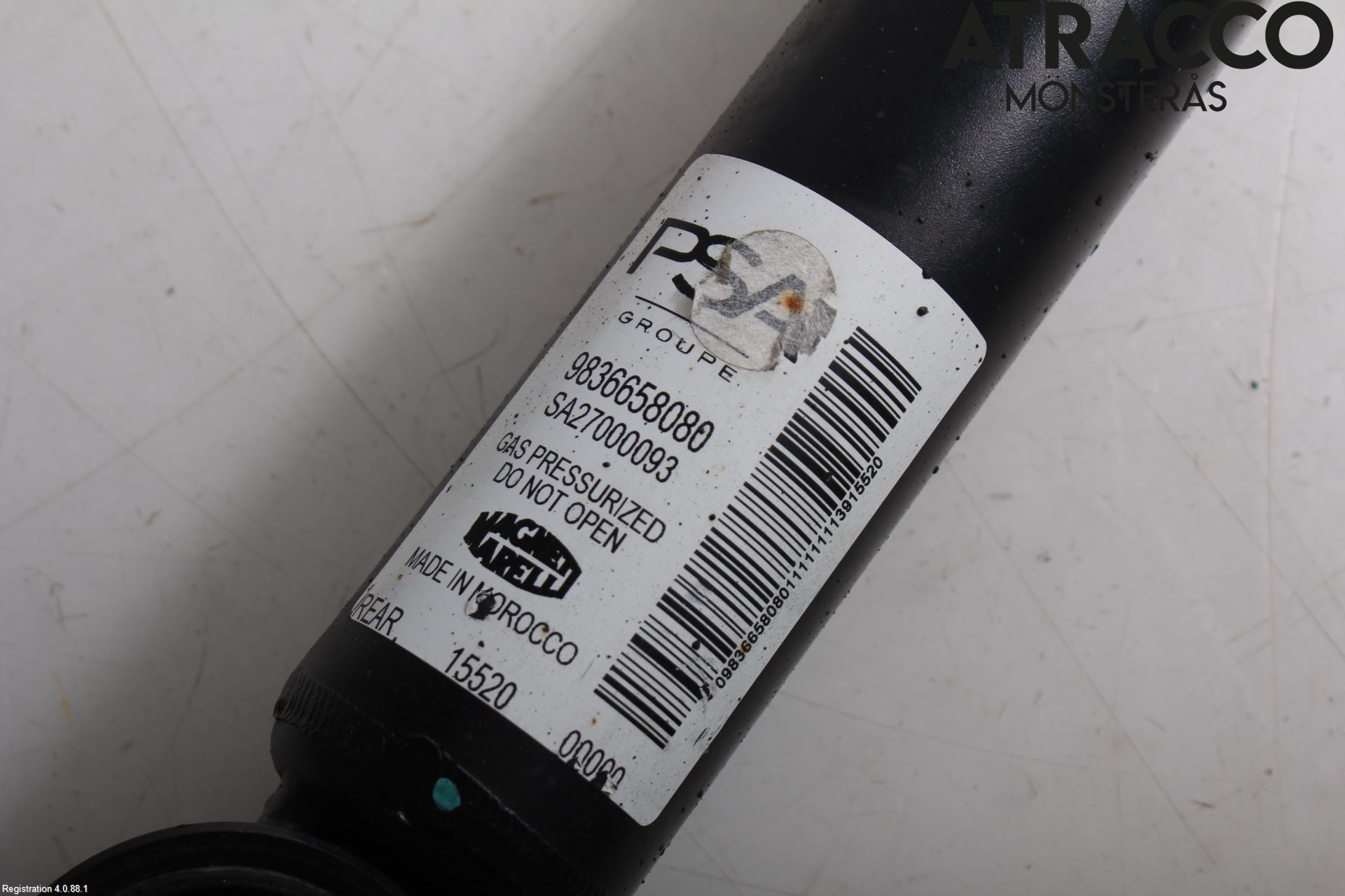 Peugeot 2008/E-2008 20- Stötdämpare Bak