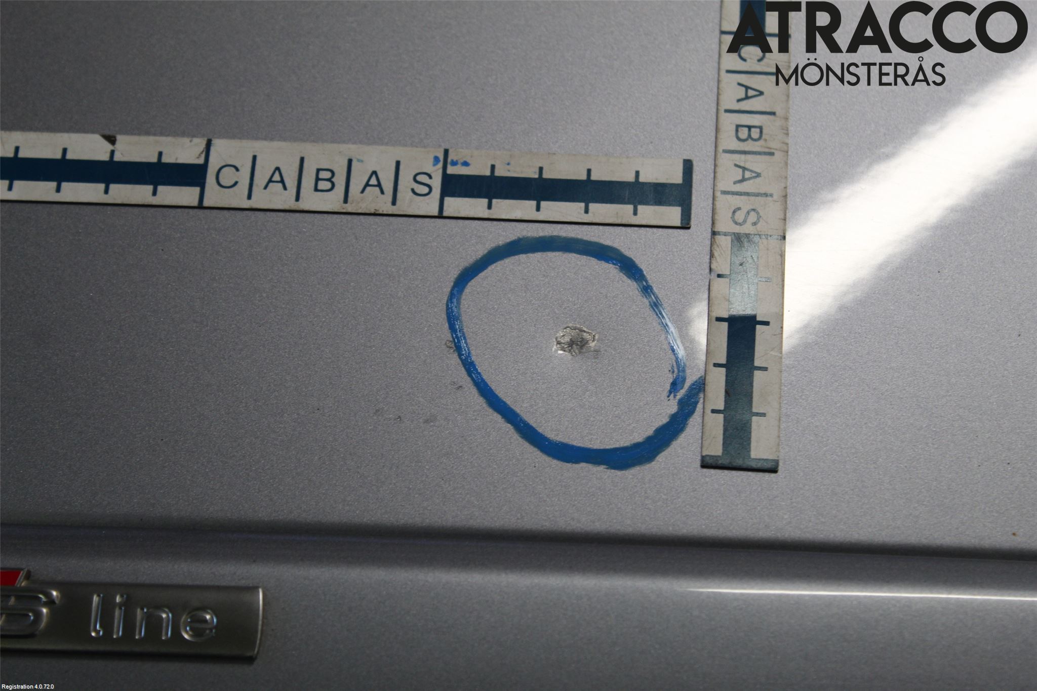 Audi A4/S4 05-07 Dörr Bak Höger