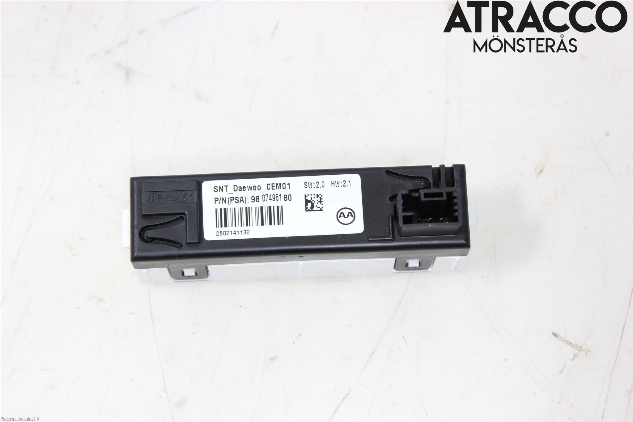 Peugeot 508 11-18 Kontrolldisplay