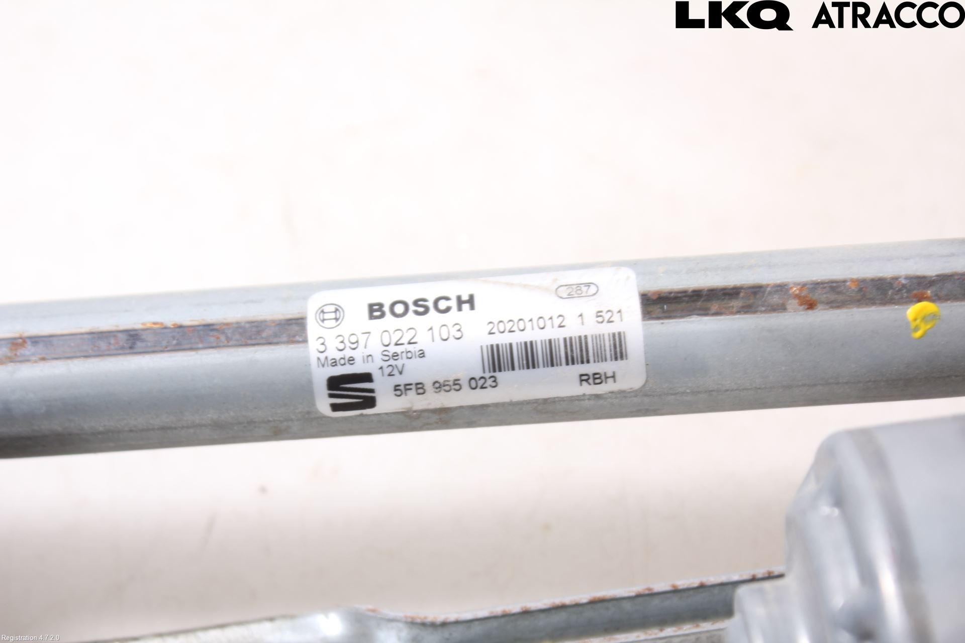 Seat LEON 20- Torkarmotor Vindruta