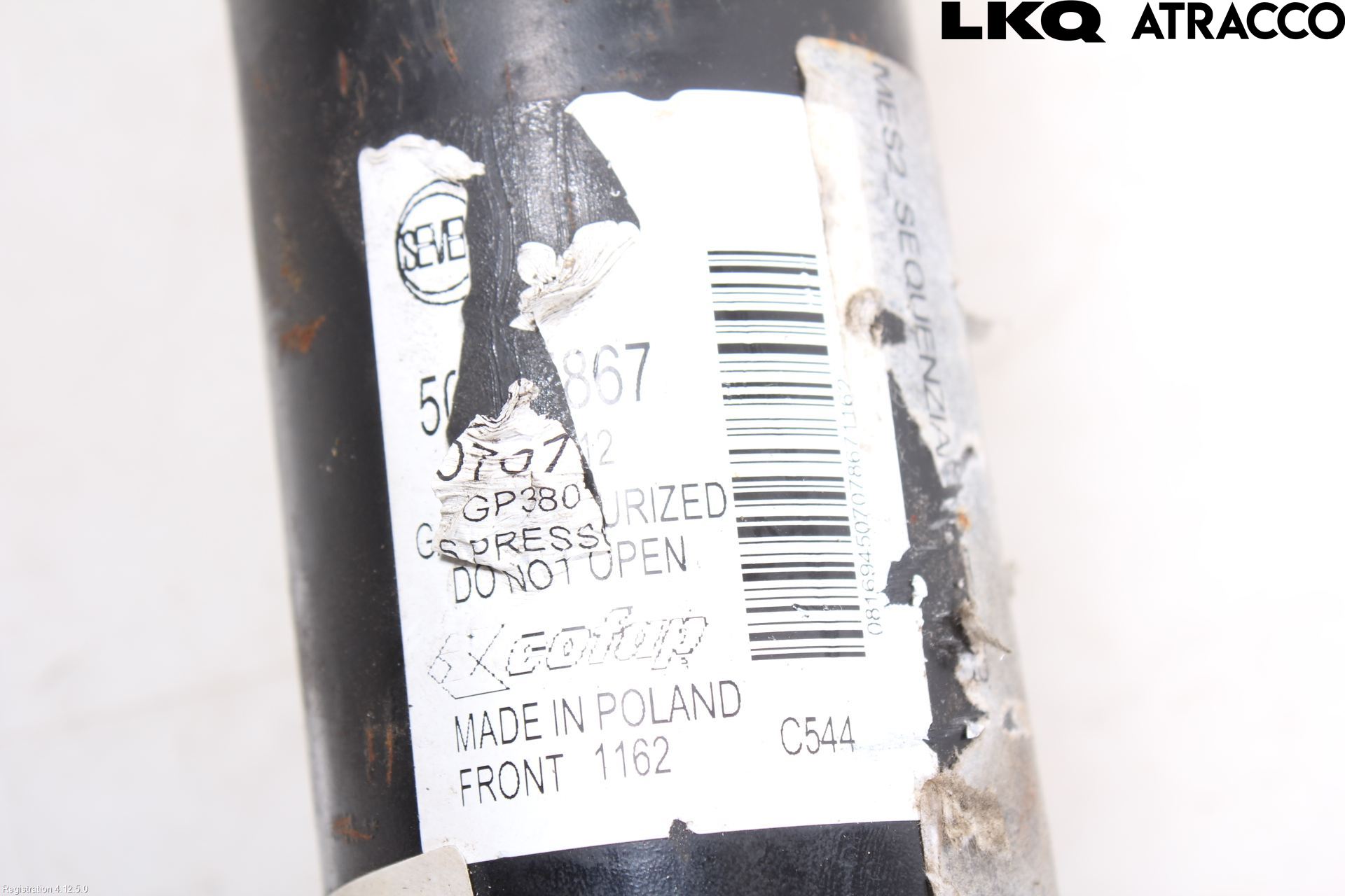 Fiat DUCATO 15-23 Fjäderben Fram Vänster