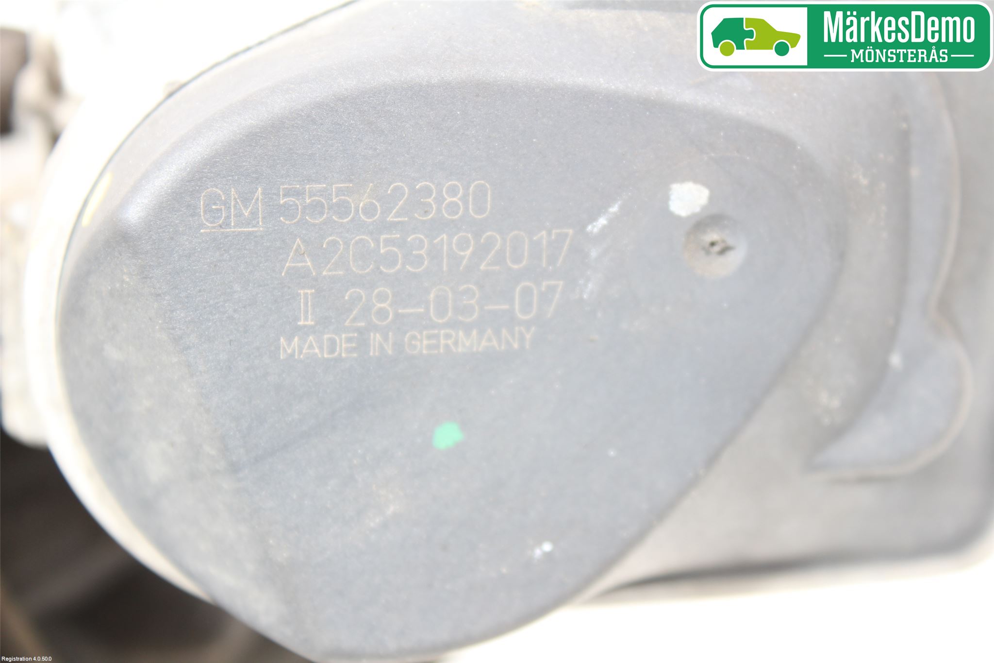 Opel ZAFIRA B 06-14 Injspjällhus