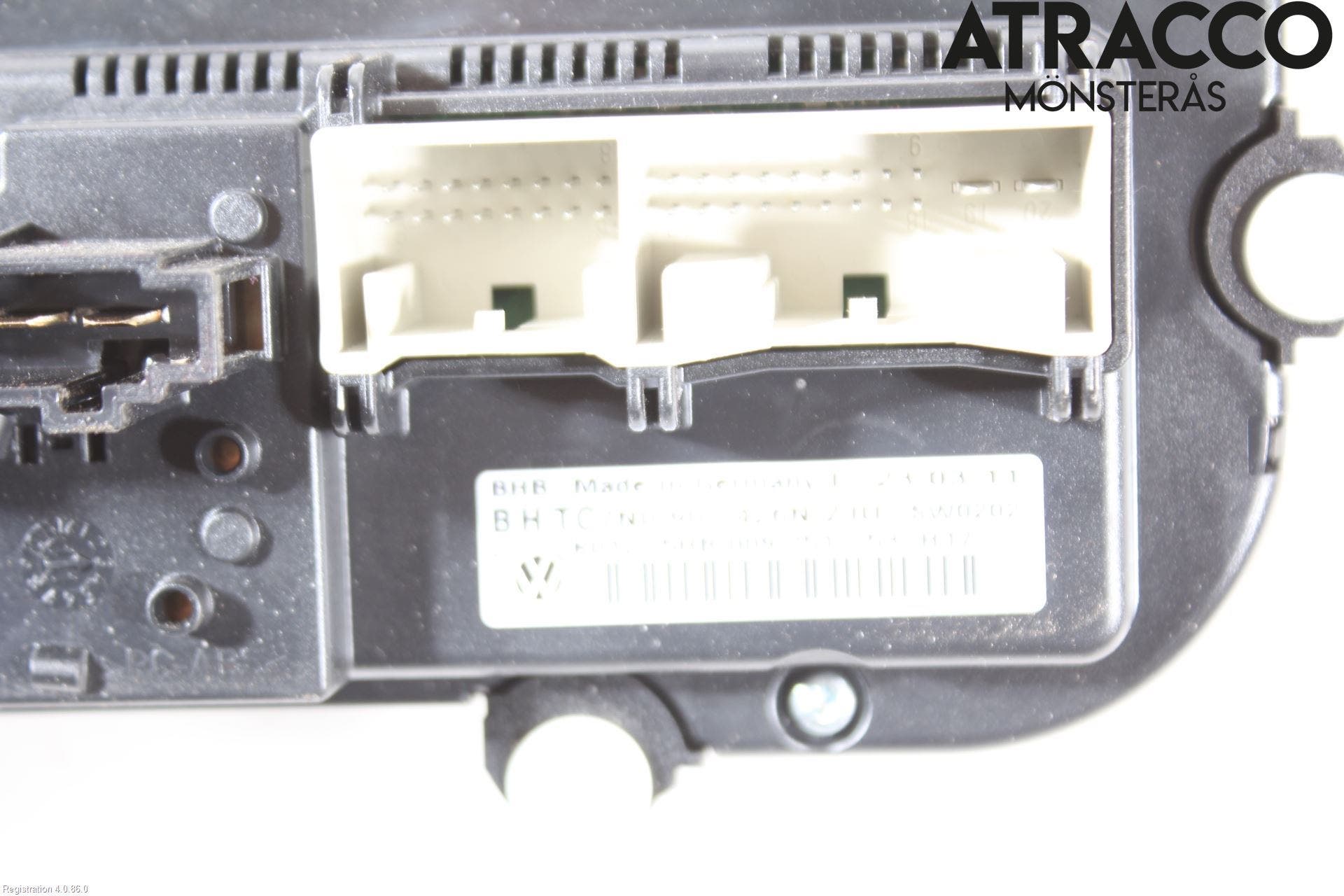 Volkswagen VW GOLF PLUS/CROSS GOLF 04-14 Ac Styrenhet Ac Manöveren