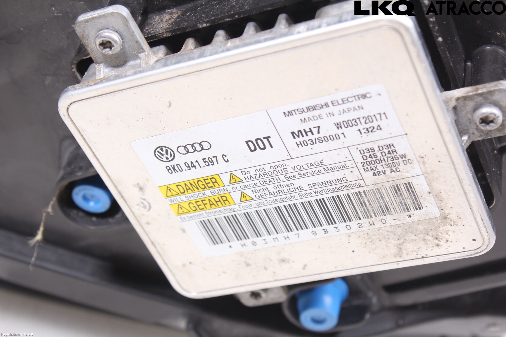 Audi A3/S3 05-13 Strålkastare Höger