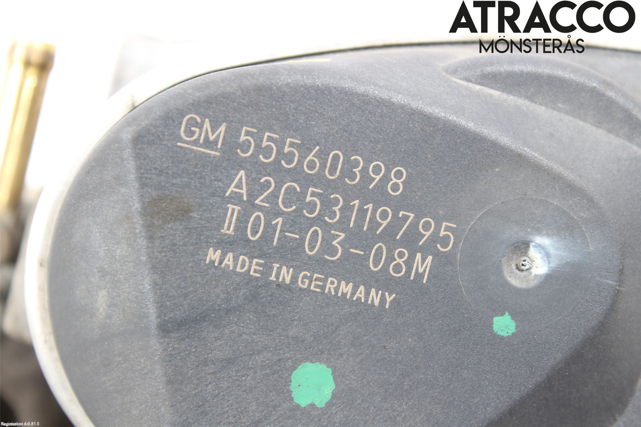 Opel ASTRA H 04-12 Injspjällhus