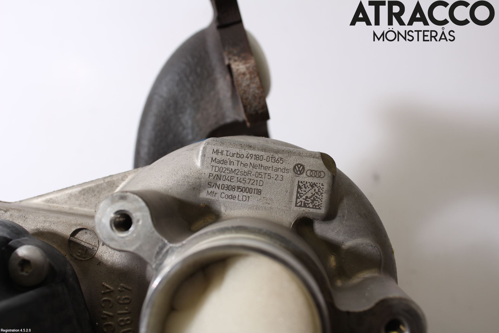 Volkswagen VW GOLF / E-GOLF VII 13-20 Turboaggregat