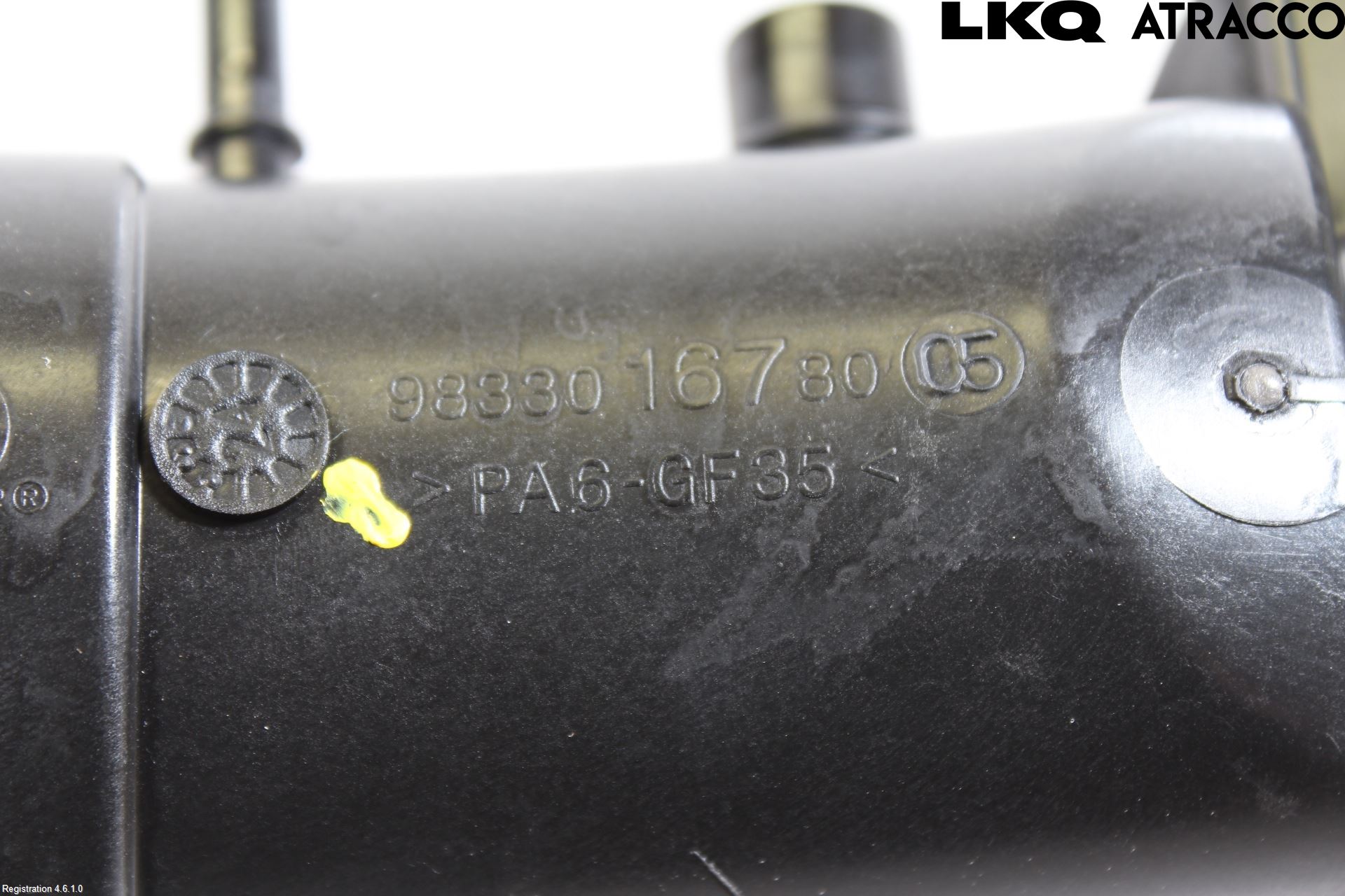 Peugeot 308/E-308 21- Laddluft-Intercoolerrör