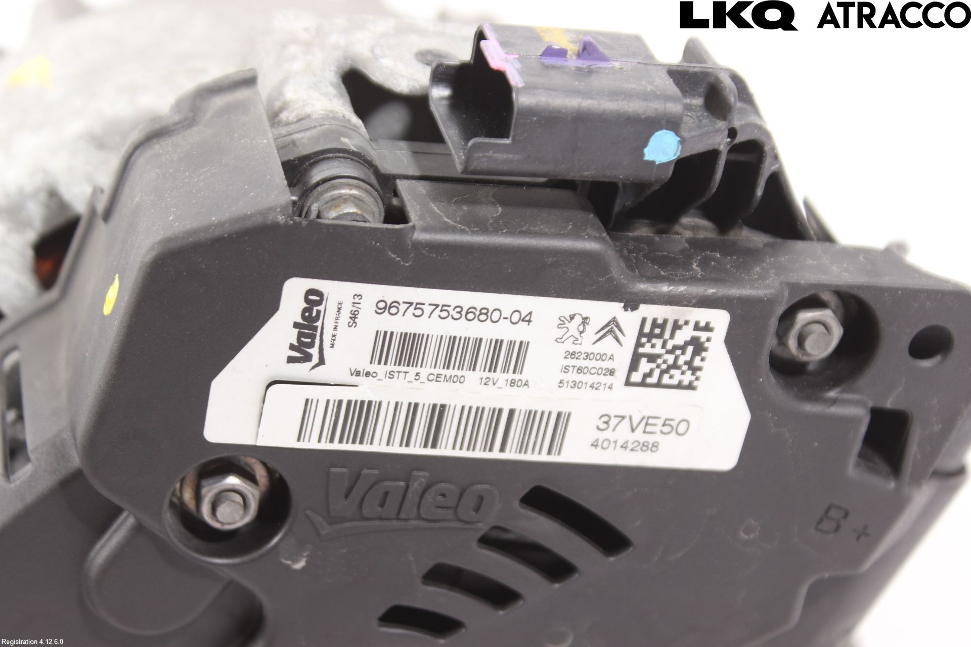 Peugeot 5008 10-16 Generator