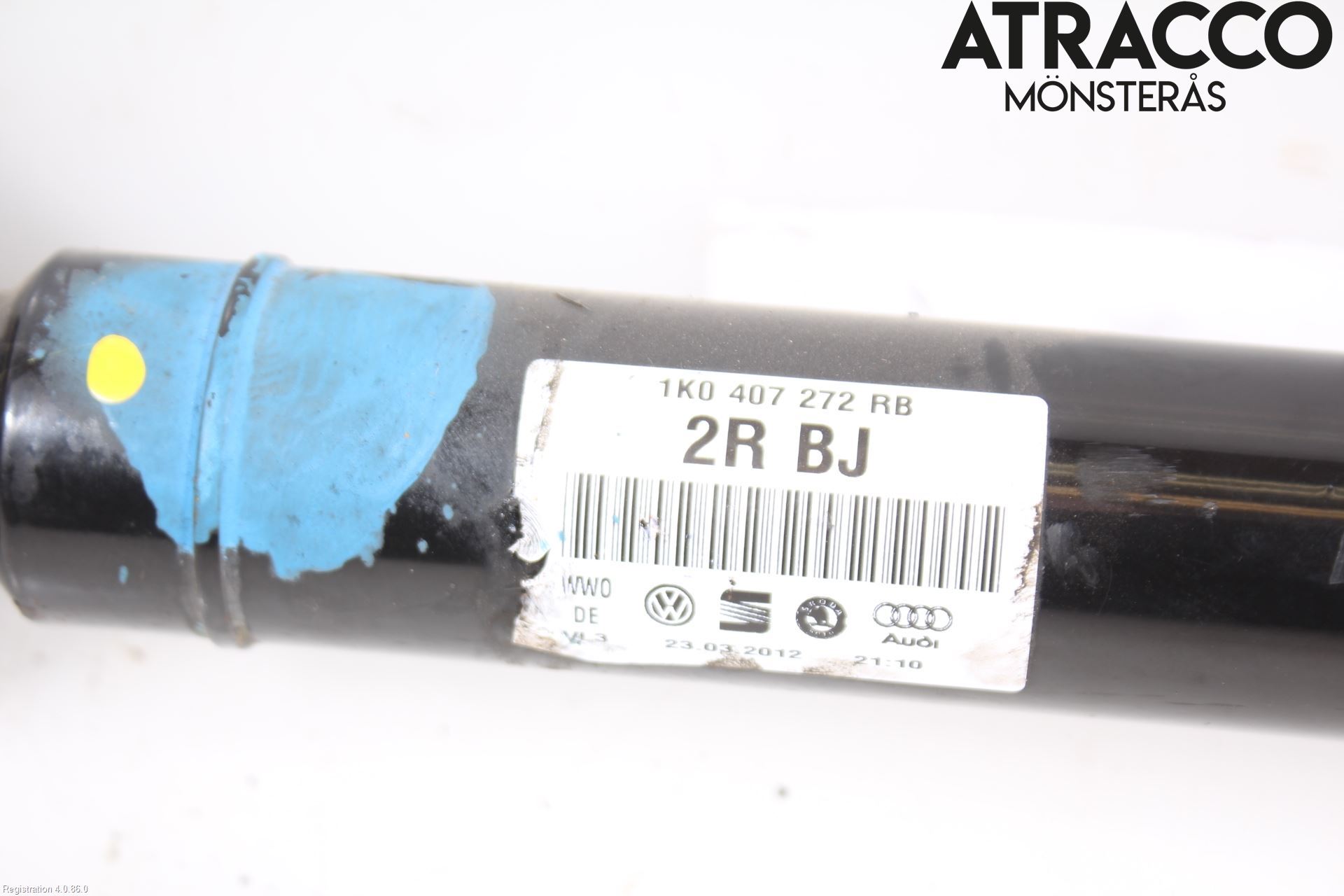 Audi A3/S3 05-13 Drivaxel Fram Höger
