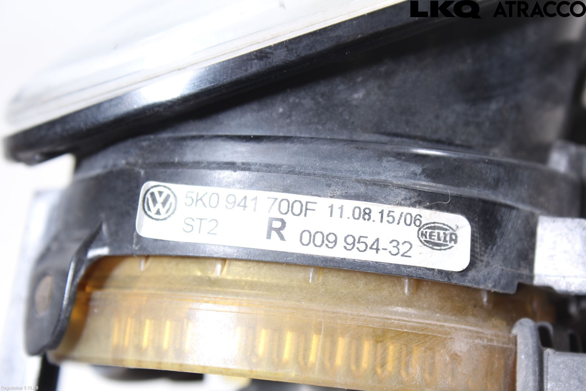 Volkswagen VW GOLF VI 09-13 Dimljus-Varselljus Fram