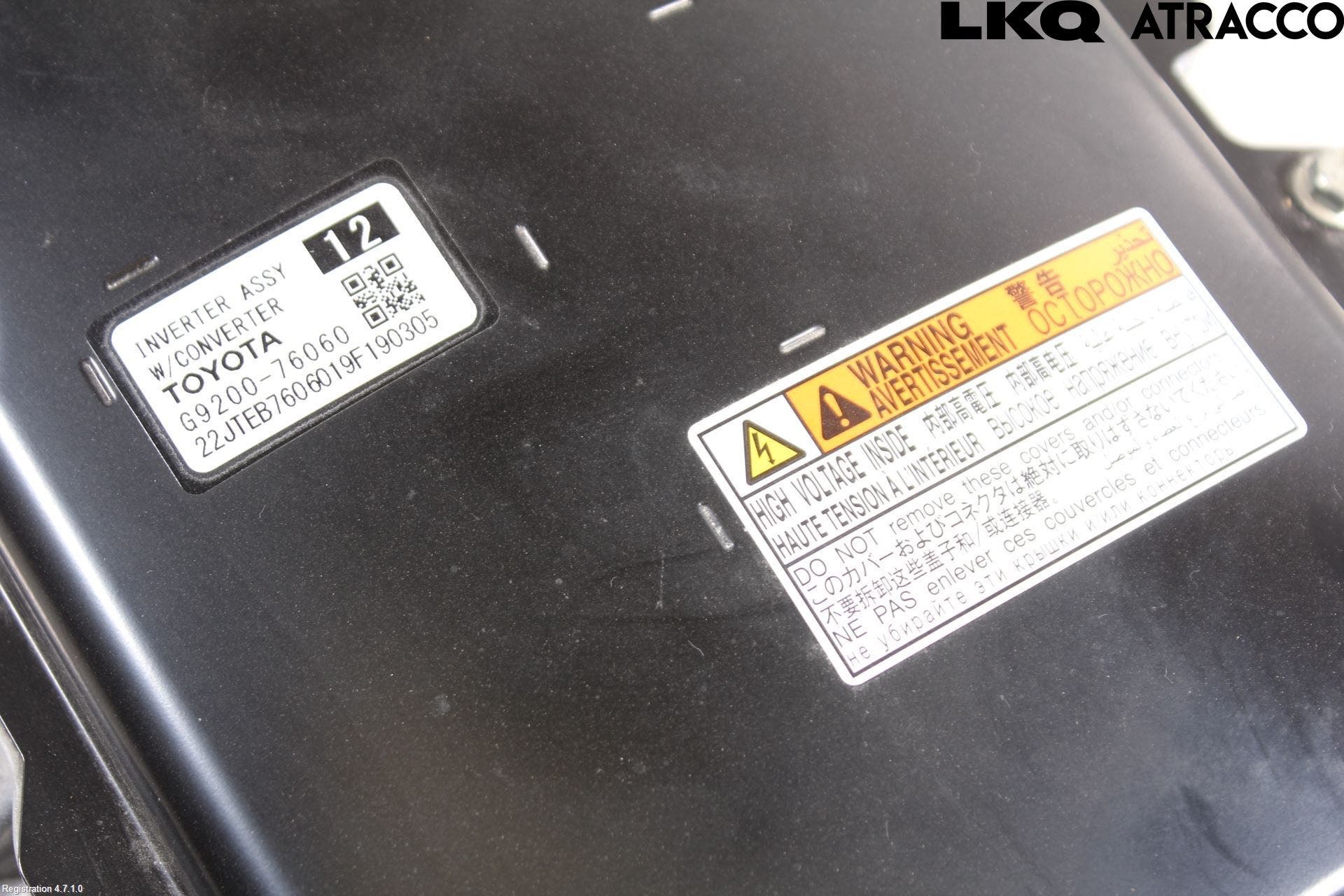 Toyota COROLLA 19- Inverter Hybrid