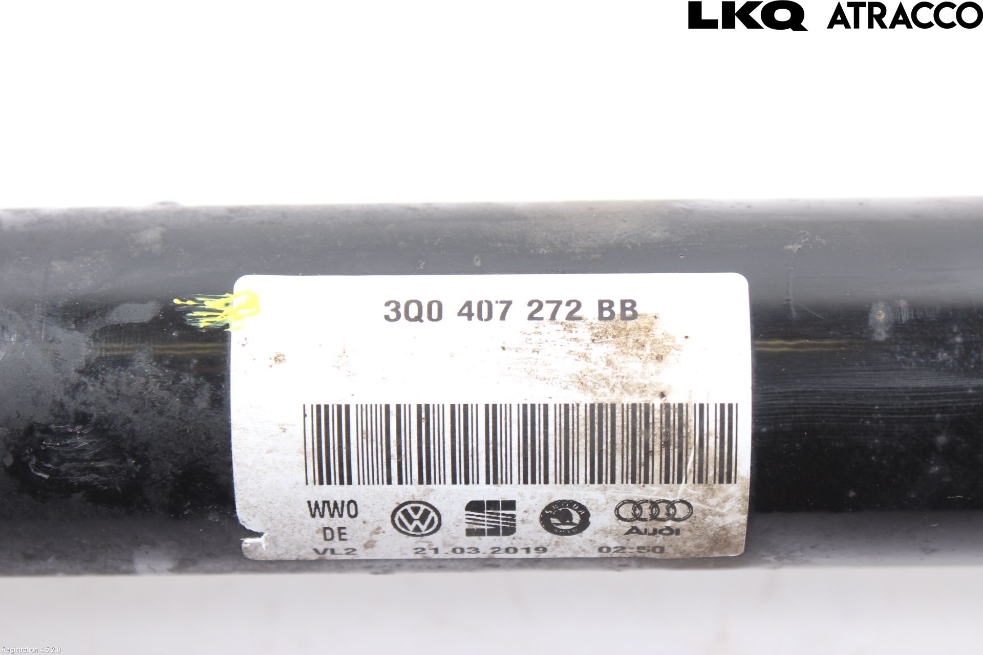 Skoda SUPERB 16-24 Drivaxel Fram Höger