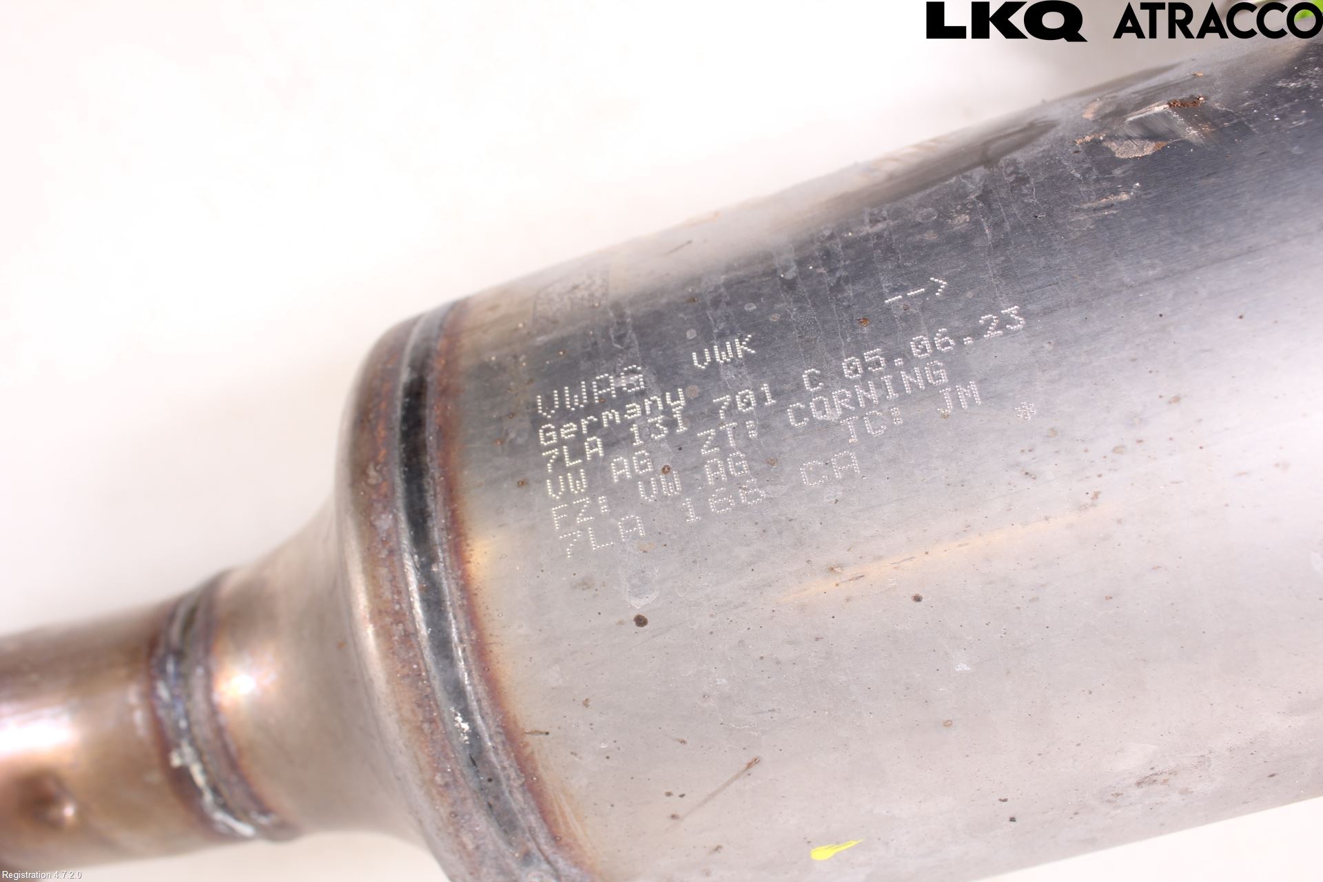 Volkswagen VW TRANSP/CARAVELLE (T7) 22-24 Avgas Partikelfilter