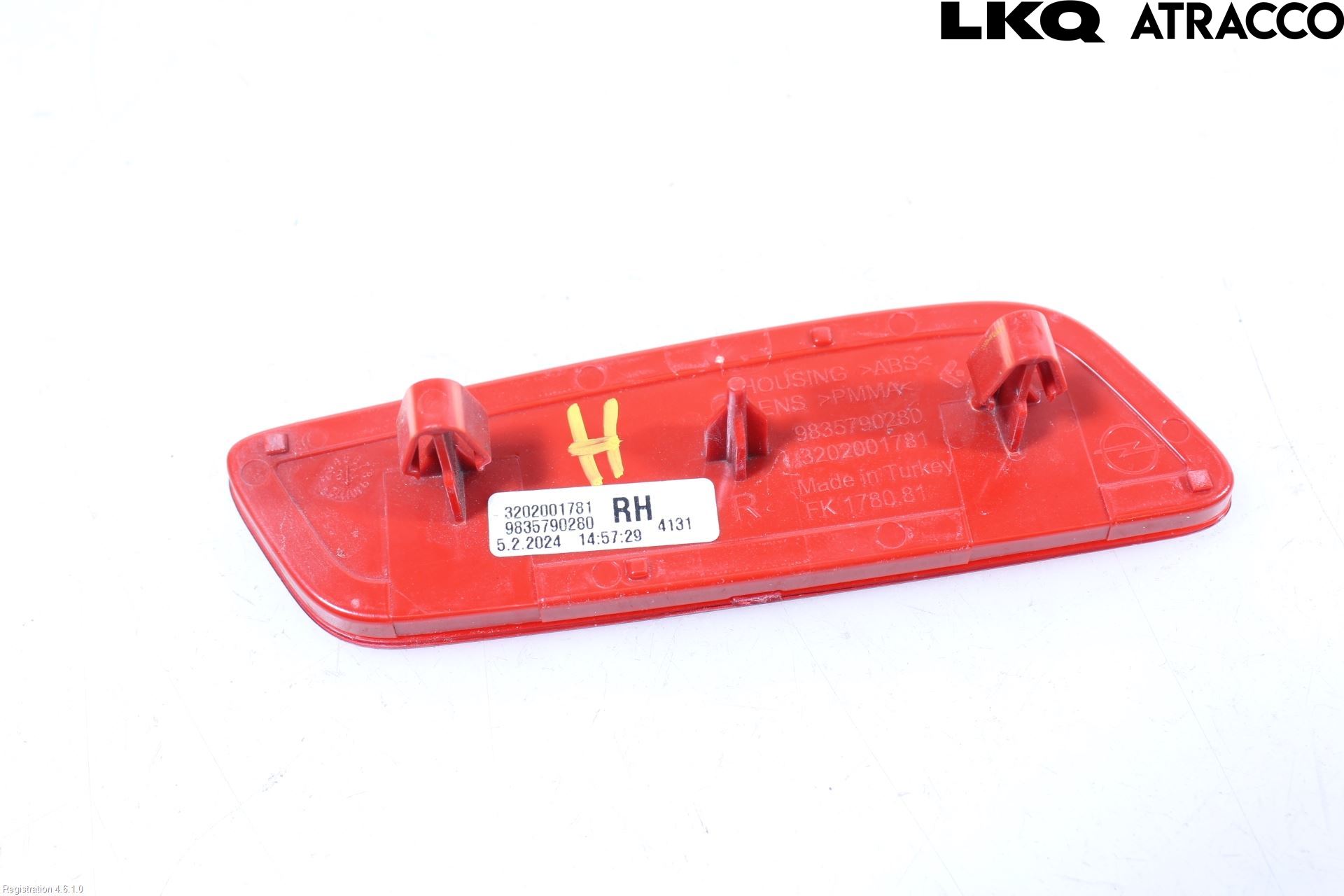 Opel MOKKA 21- Dimljus/Reflex Bak