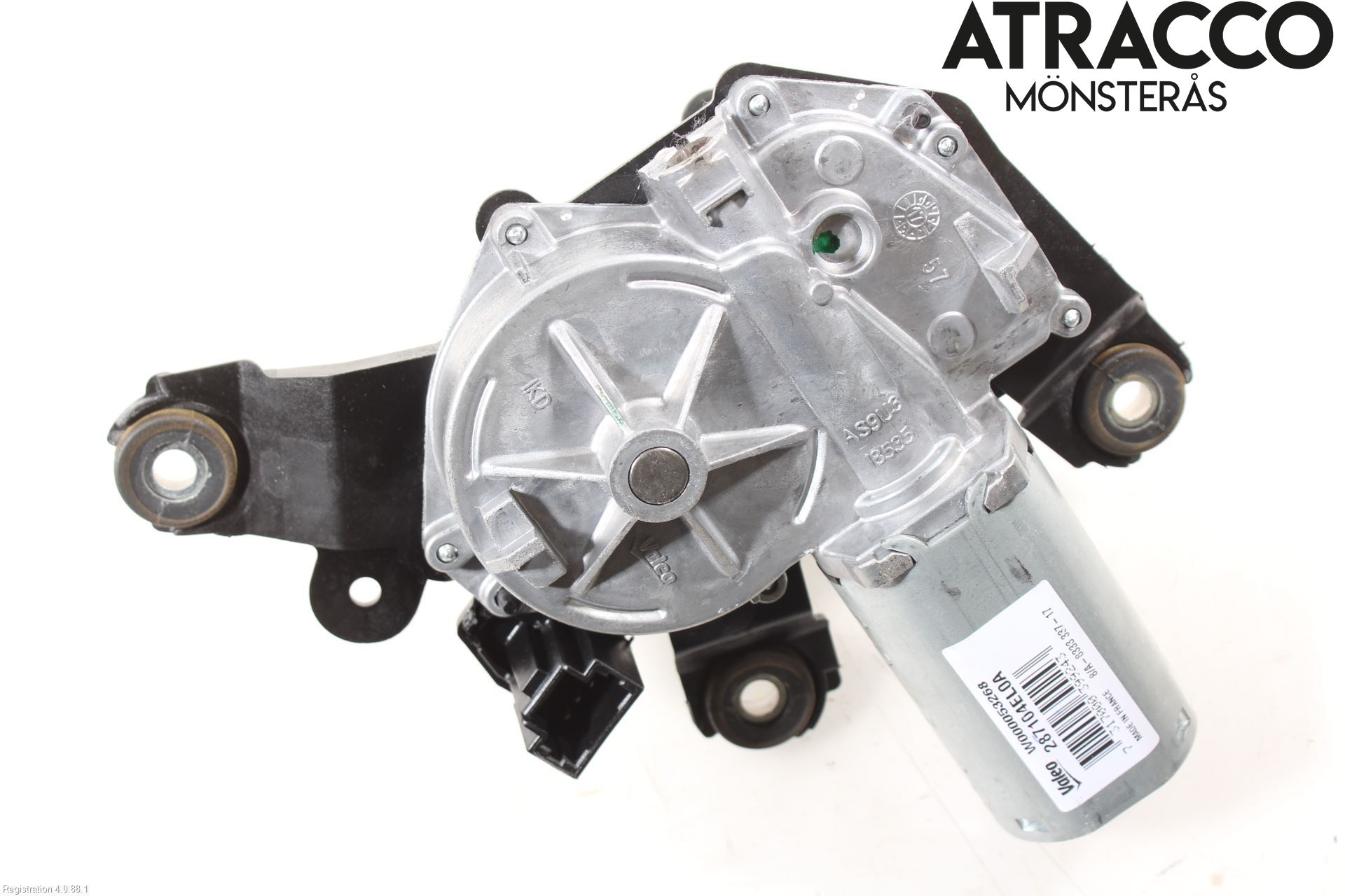Nissan QASHQAI 17-21 Torkarmotor Baklucka