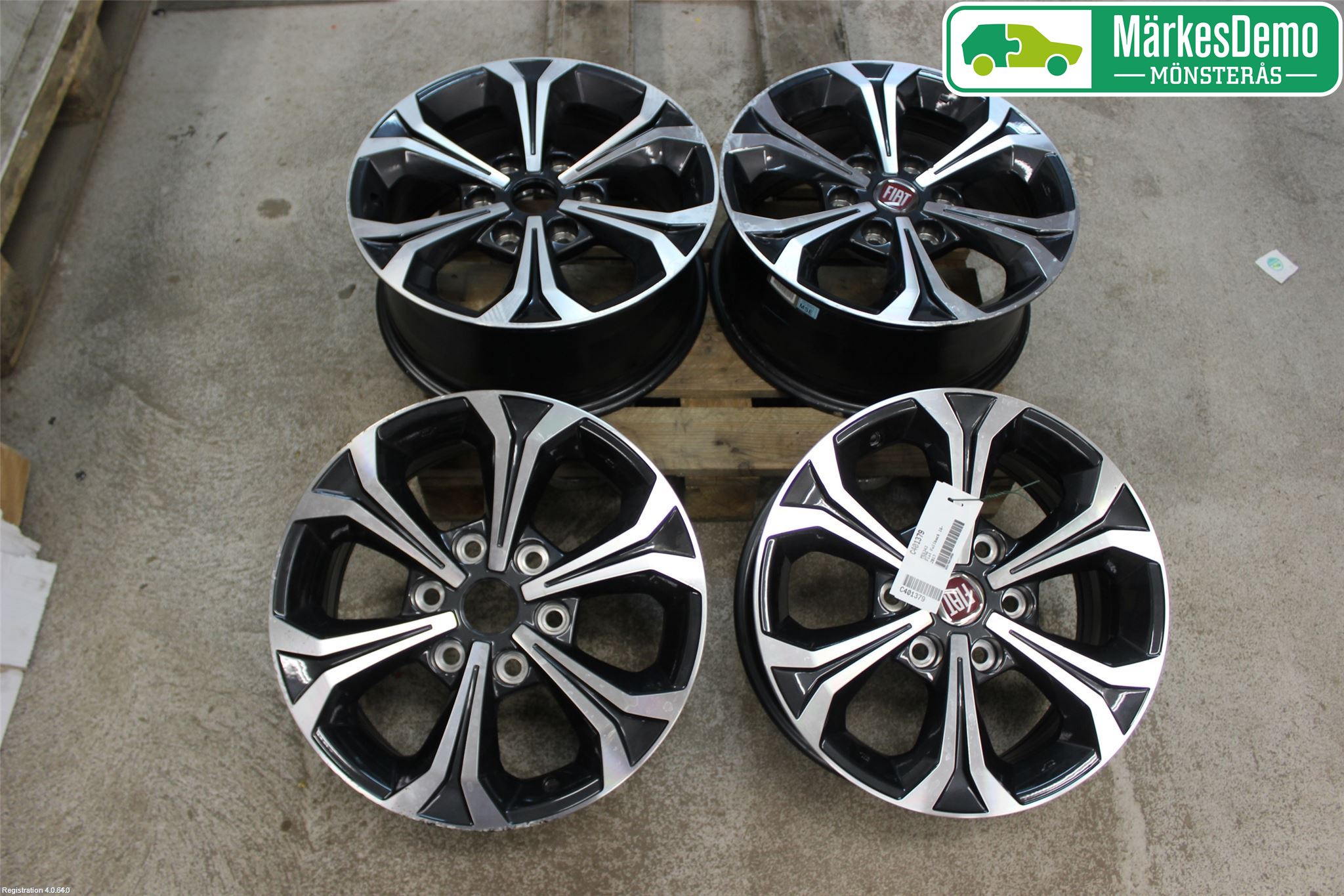 Fiat FULLBACK 16-19 Fälgsats Aluminium