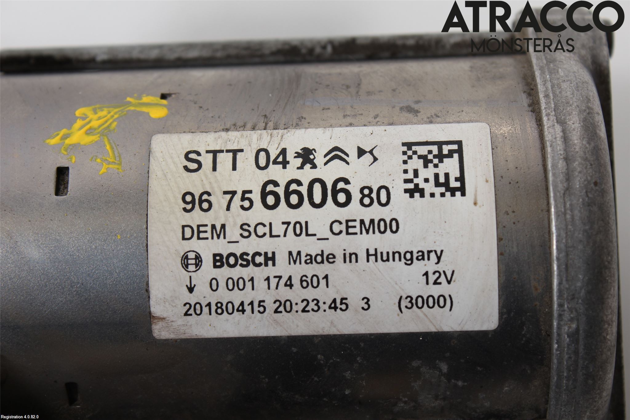 Citroen C4 CACTUS 14-20 Startmotor Diesel