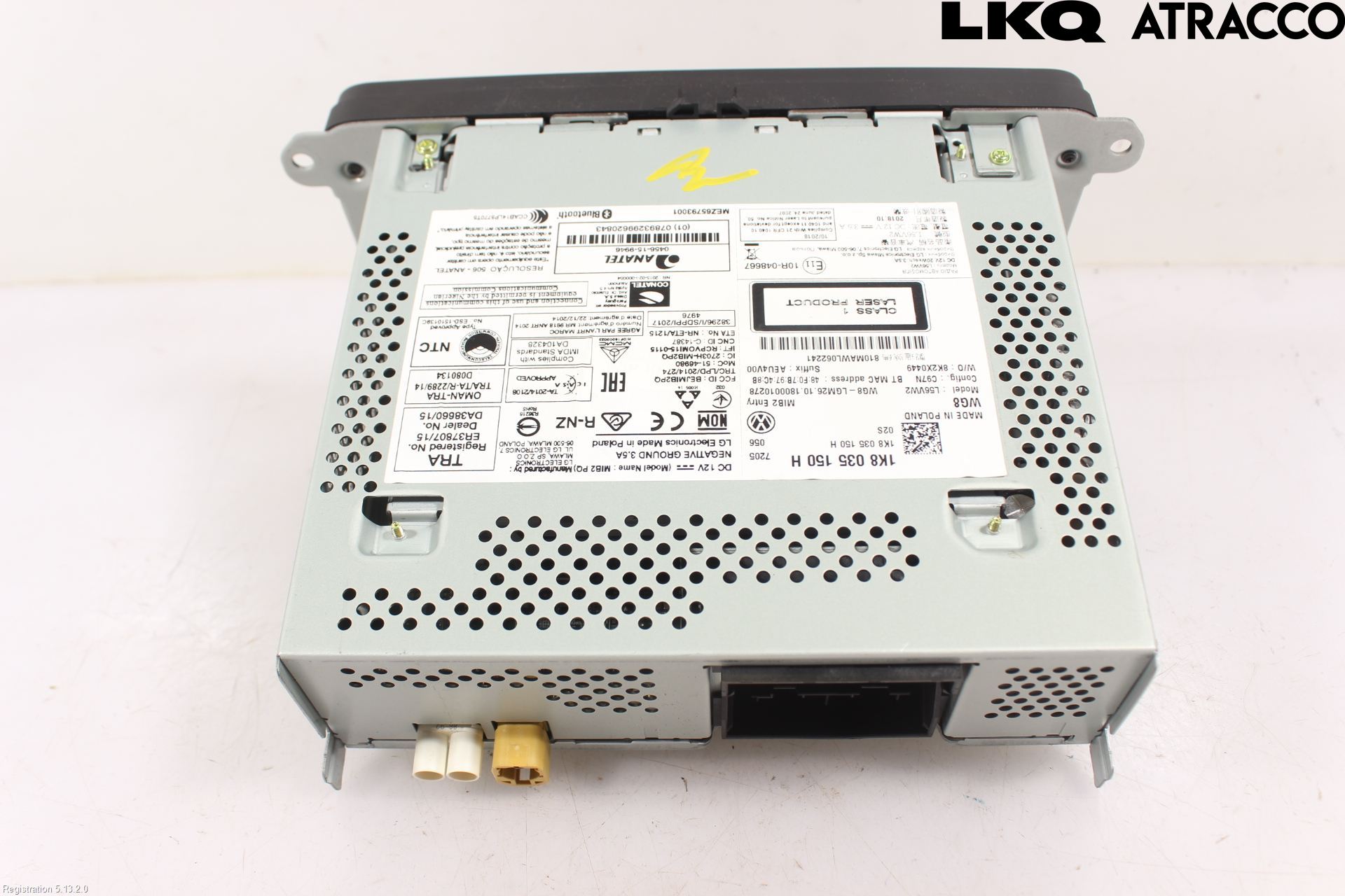 Volkswagen VW TRANSP/CARAVELLE (T6) 16-22 Cd Radio - Multimediapanel