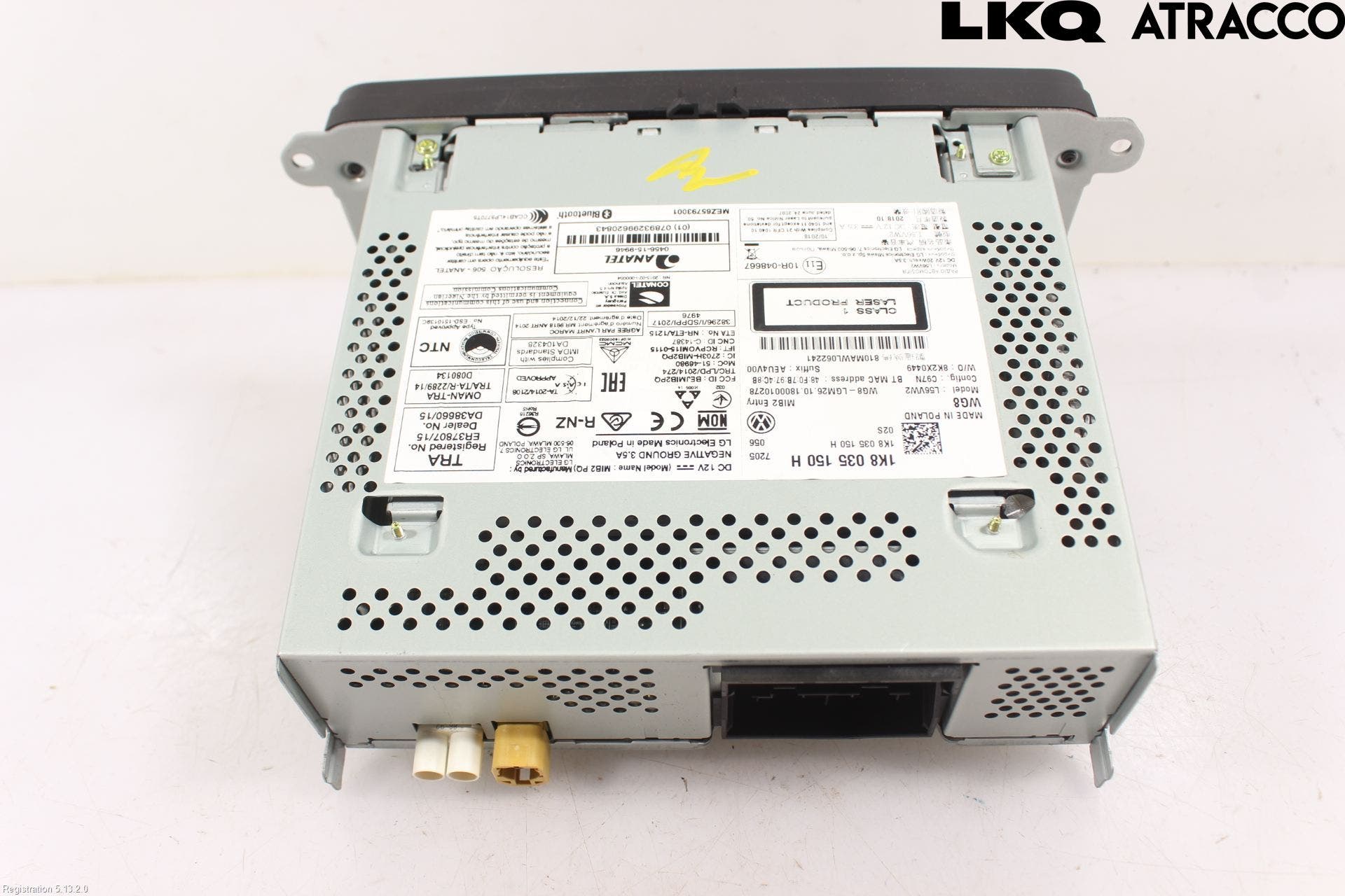 Volkswagen VW TRANSP/CARAVELLE (T6) 16-22 Cd Radio - Multimediapanel