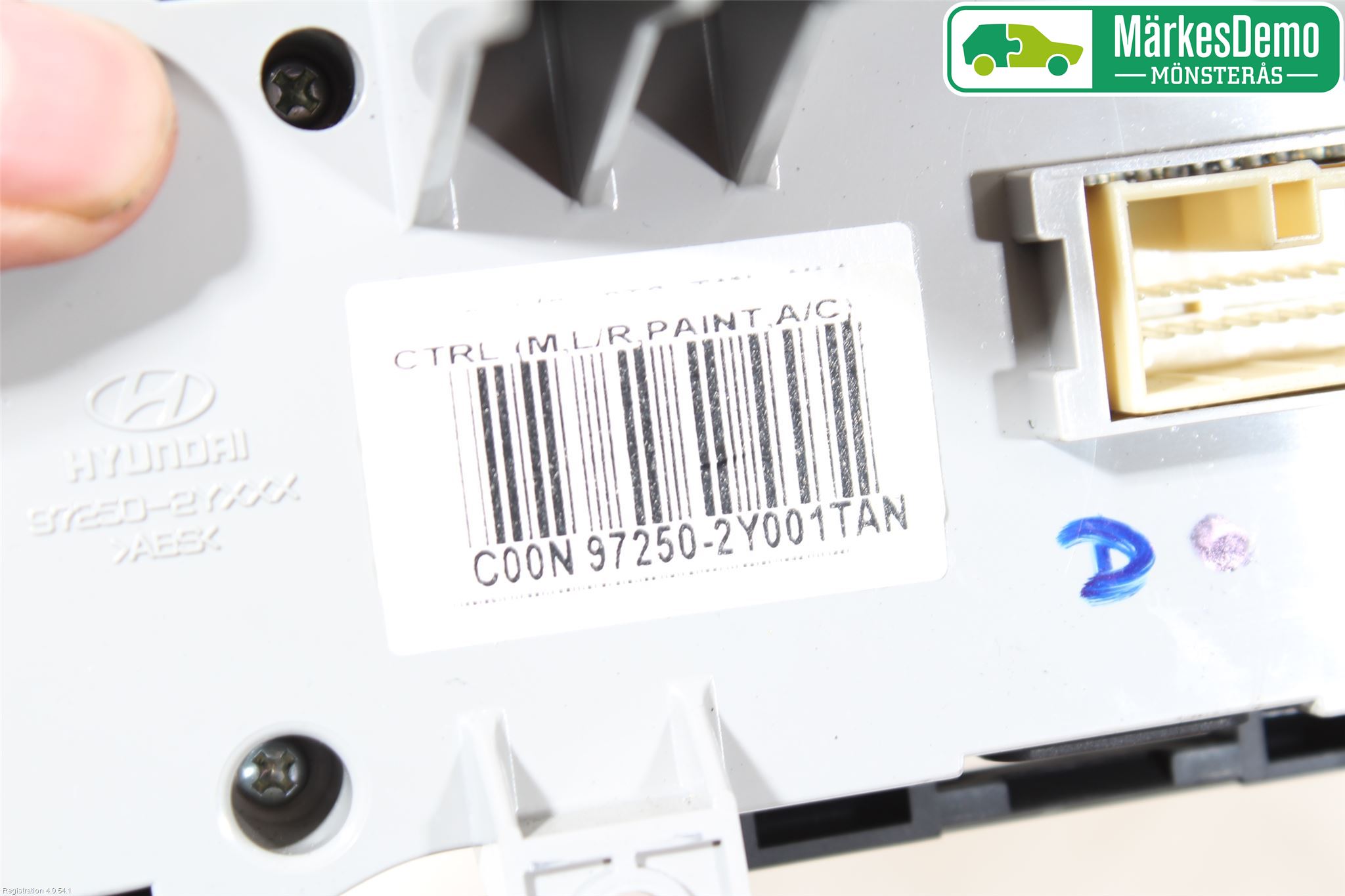 Hyundai ix35 Ac Styrenhet Ac Manöveren