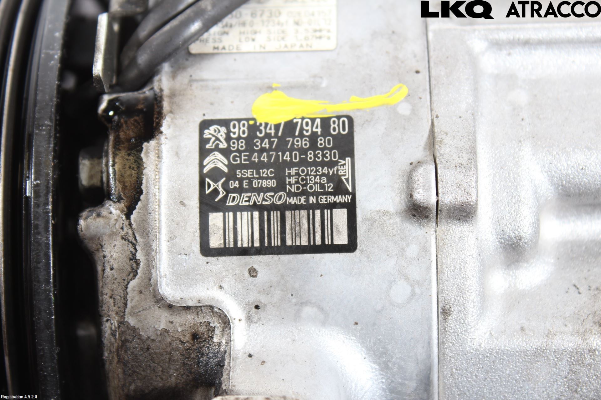 Peugeot 3008 17-24 Ac Kompressor