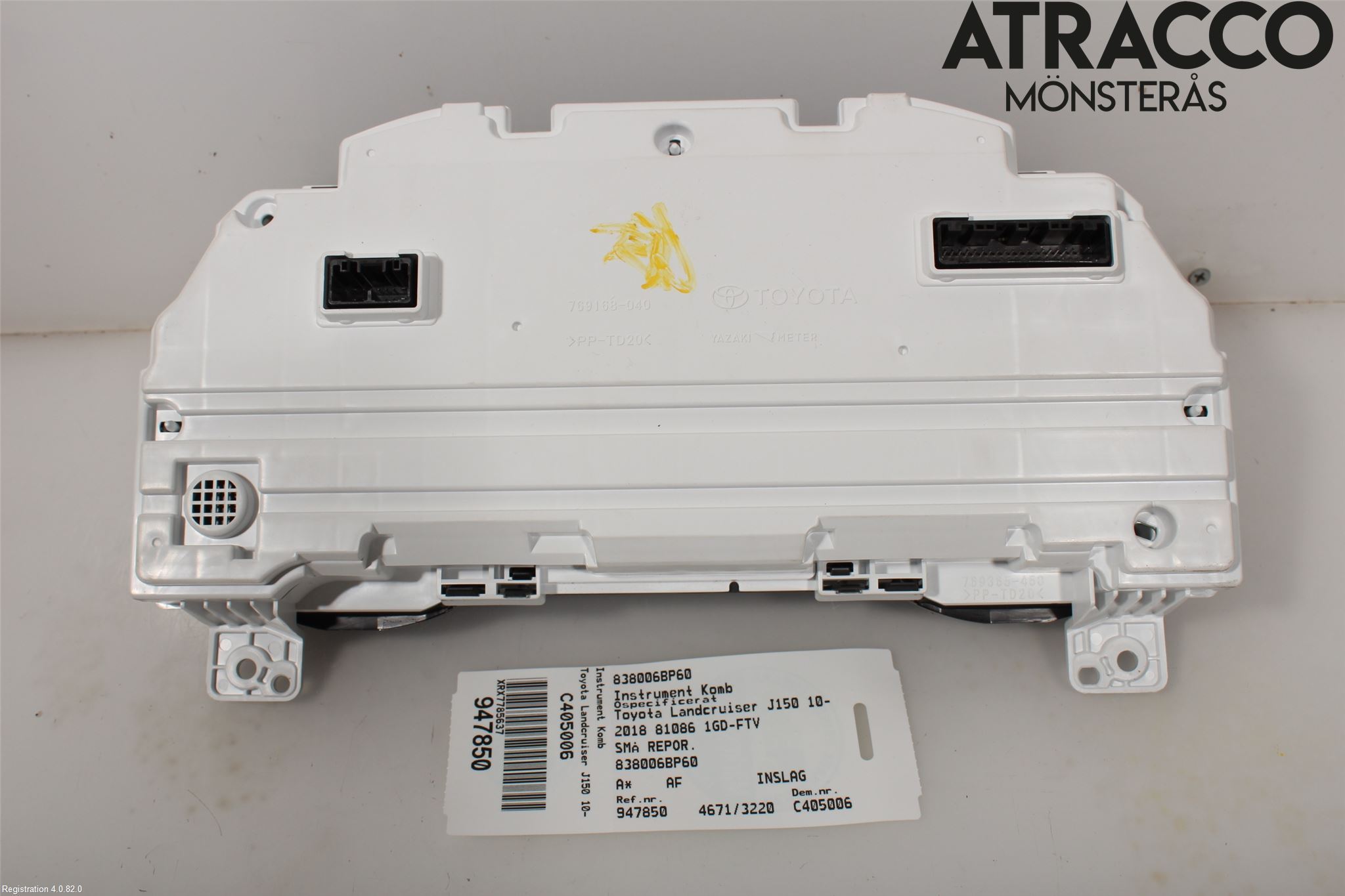 Toyota LANDCRUISER J150 10-23 Instrument Komb