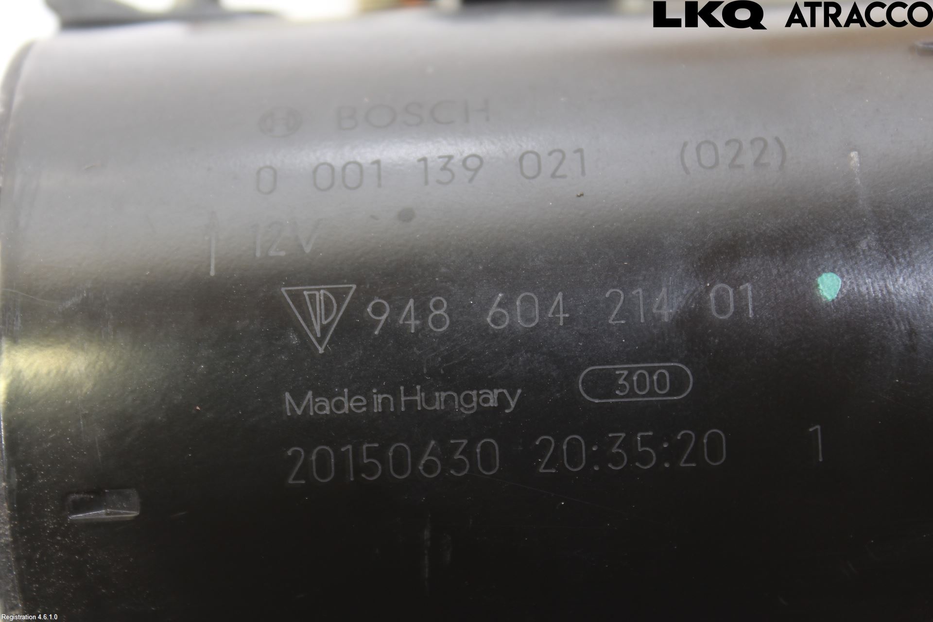 Porsche CAYENNE 03- Startmotor