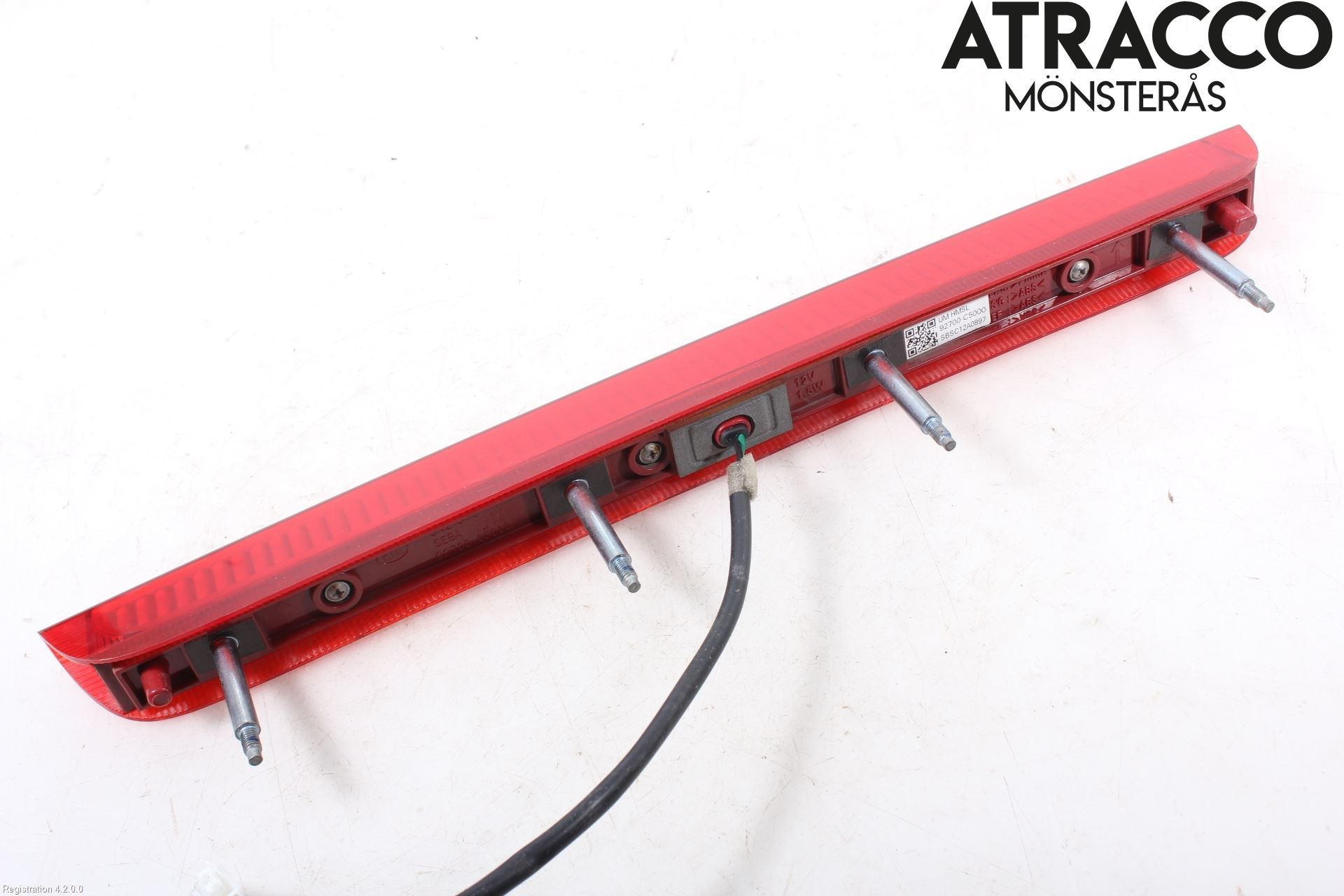 Kia SORENTO 15-20 Bromsljus Bakruta