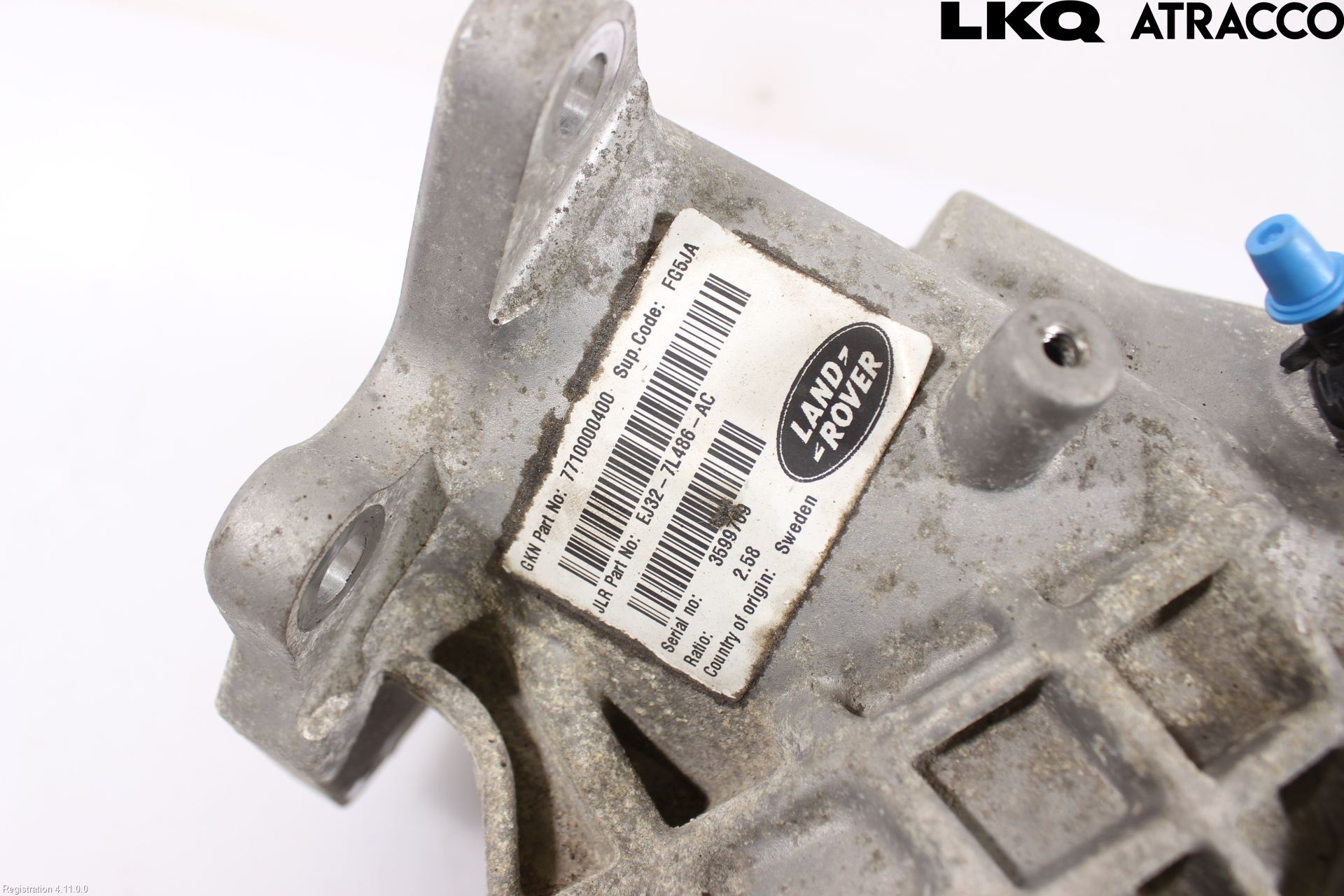 Landrover LAND ROVER RANGE ROVER EVOQUE (L538) 11-18 Framvagn Diffrential