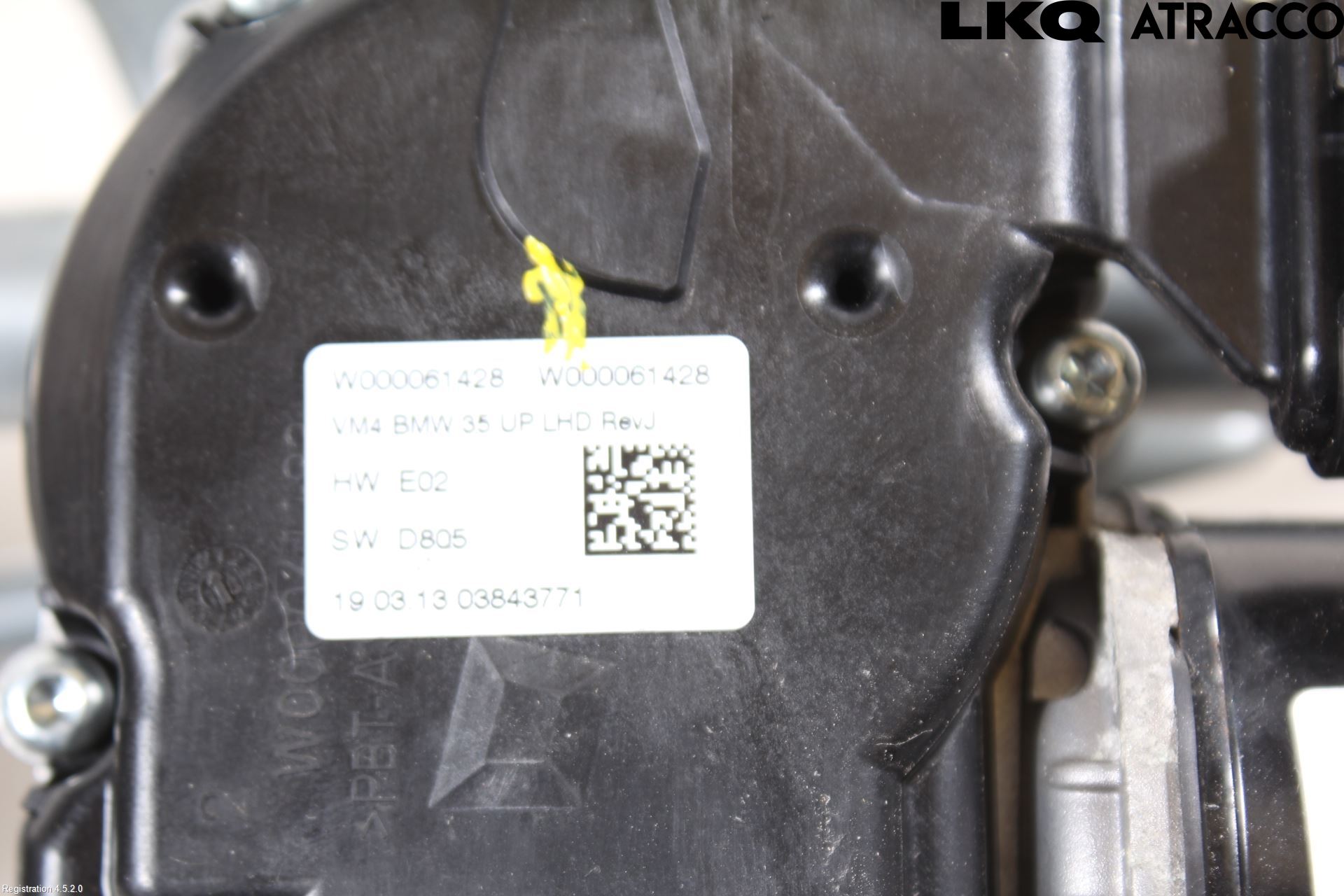 BMW 5 G30/G31/F90 17-23 Torkarmotor Vindruta