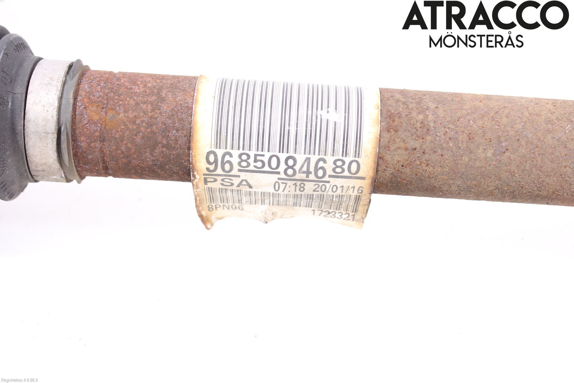 Citroen DS4 Drivaxel Fram Höger