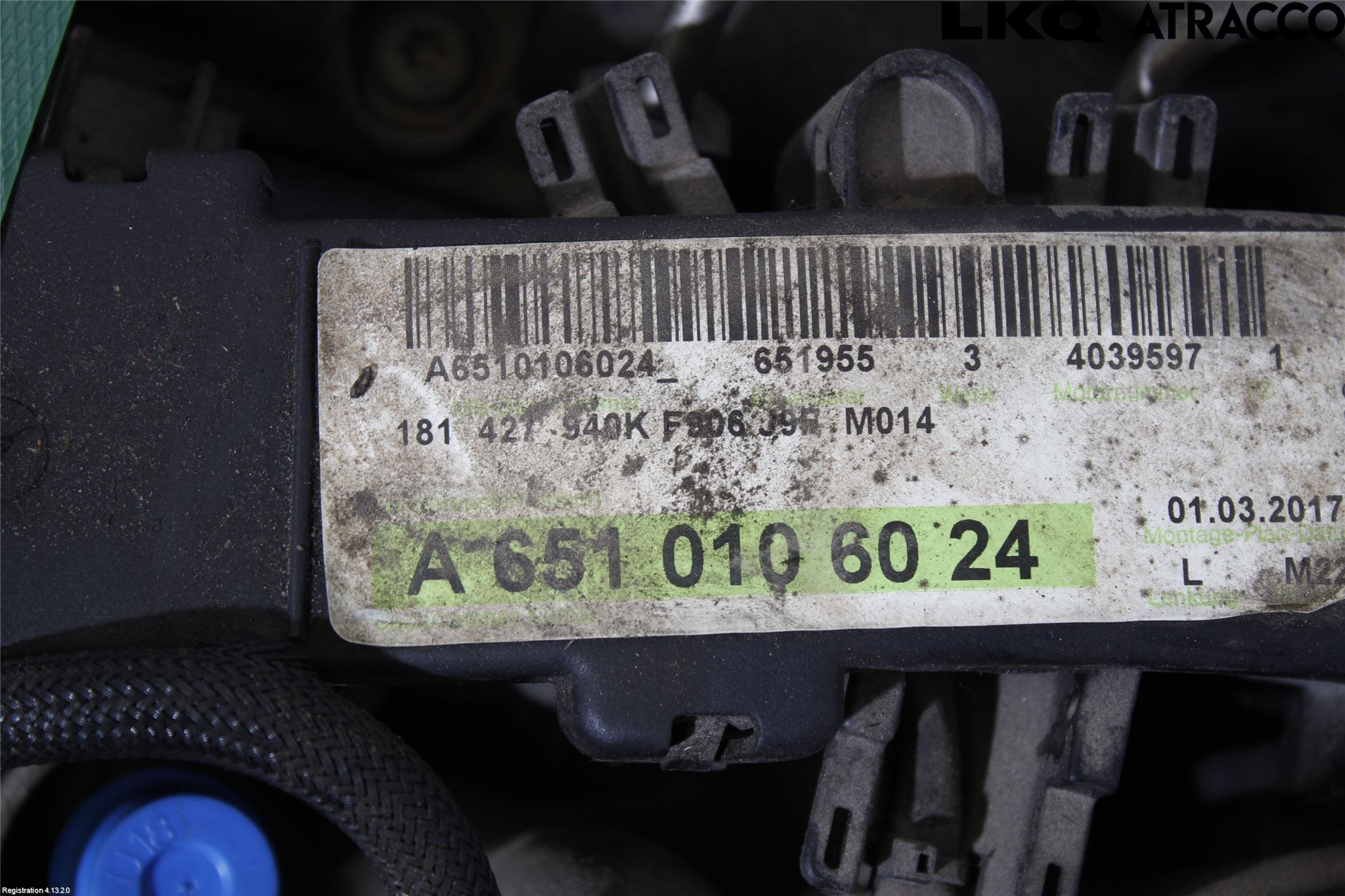 Mercedes-Benz MB SPRINTER (W906) 06-18 Motor Diesel