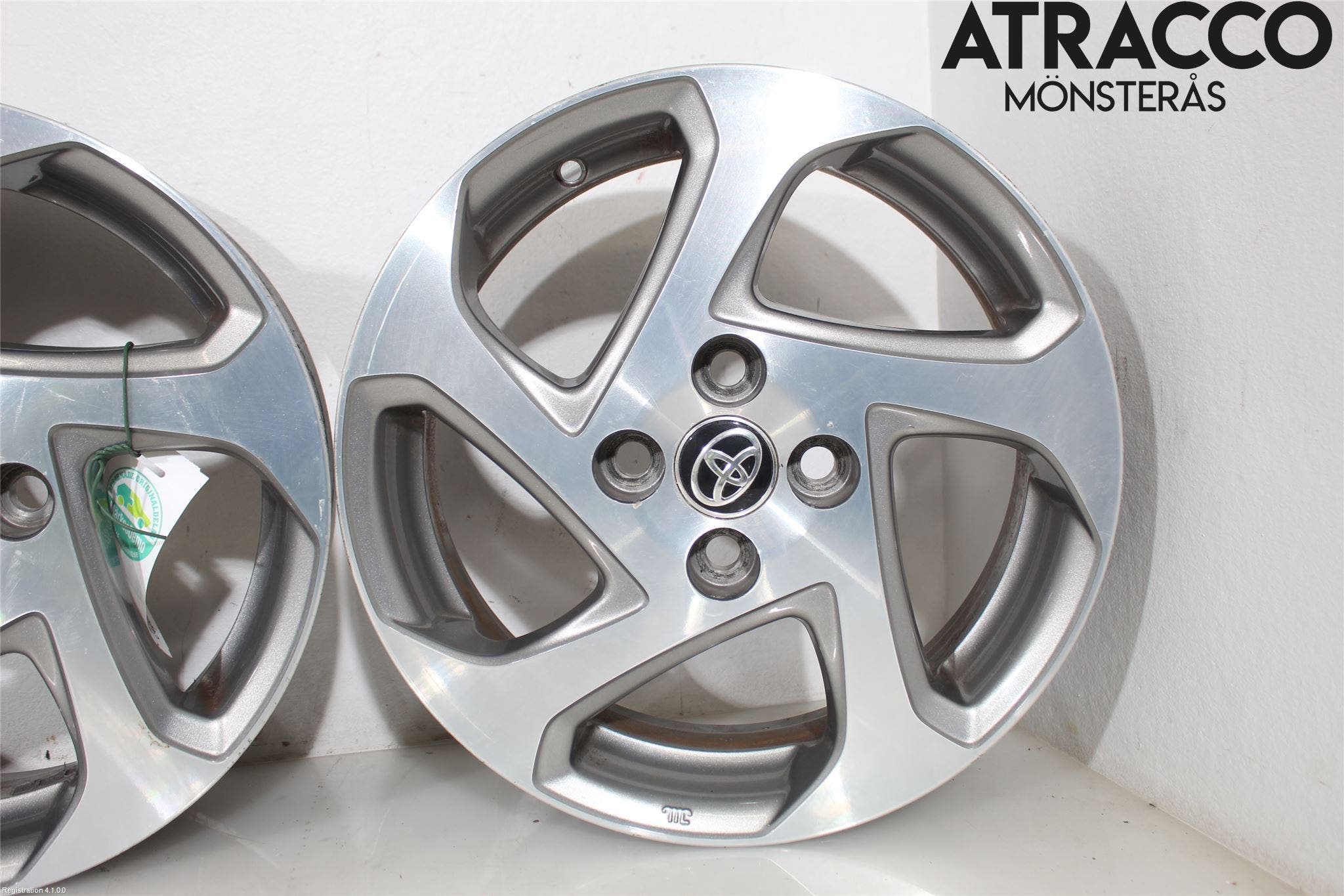 Toyota YARIS XP130 15-20 Fälgsats Aluminium