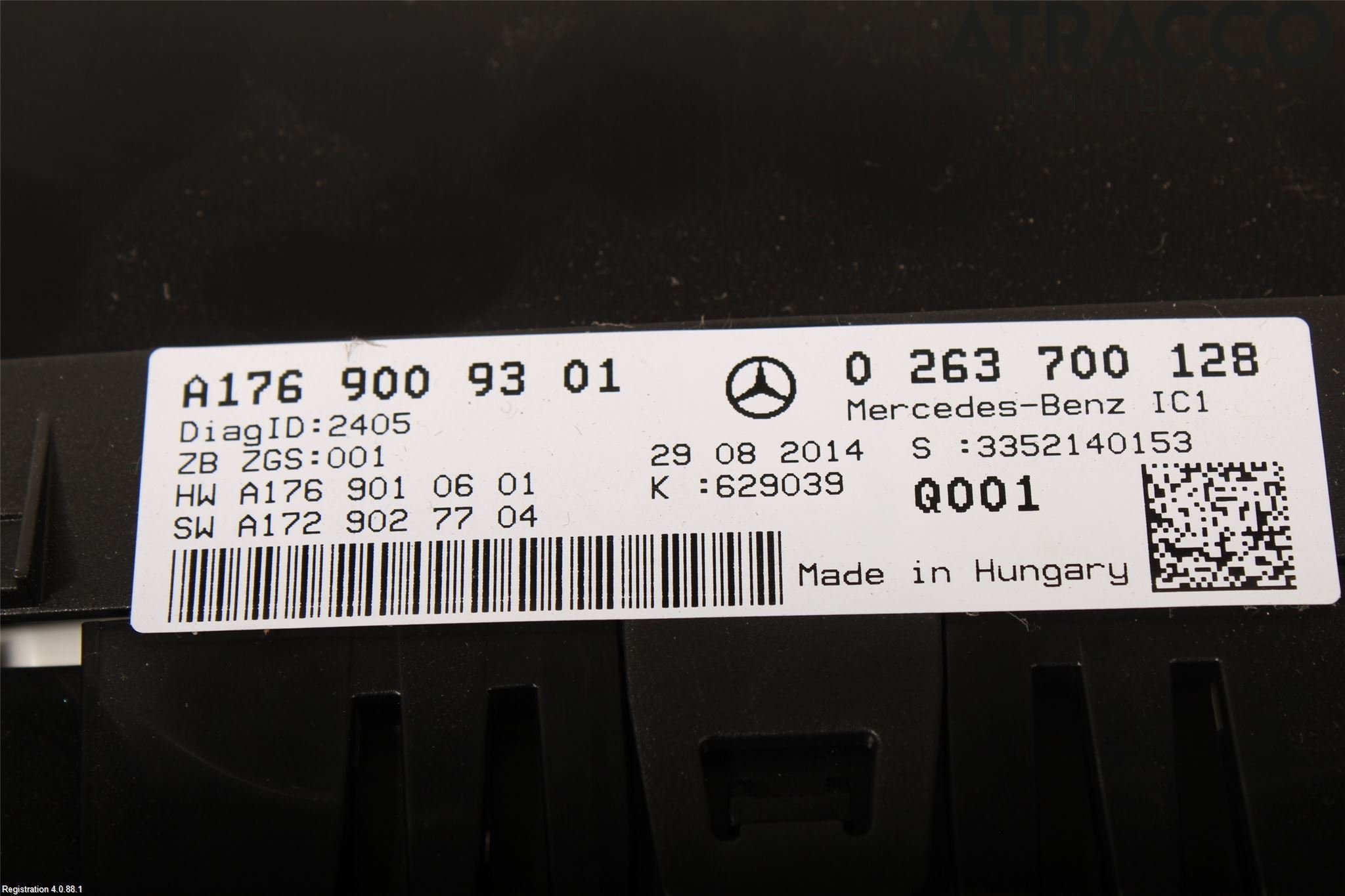 Mercedes-Benz MB A-KLASS (W176) 13-18 Instrument Komb