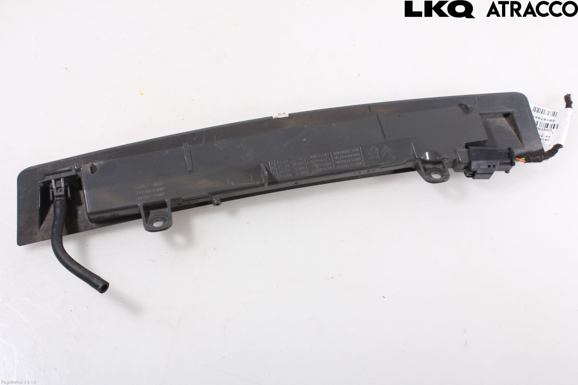 Peugeot PEUGOT 208 16-19 Bromsljus Bakruta