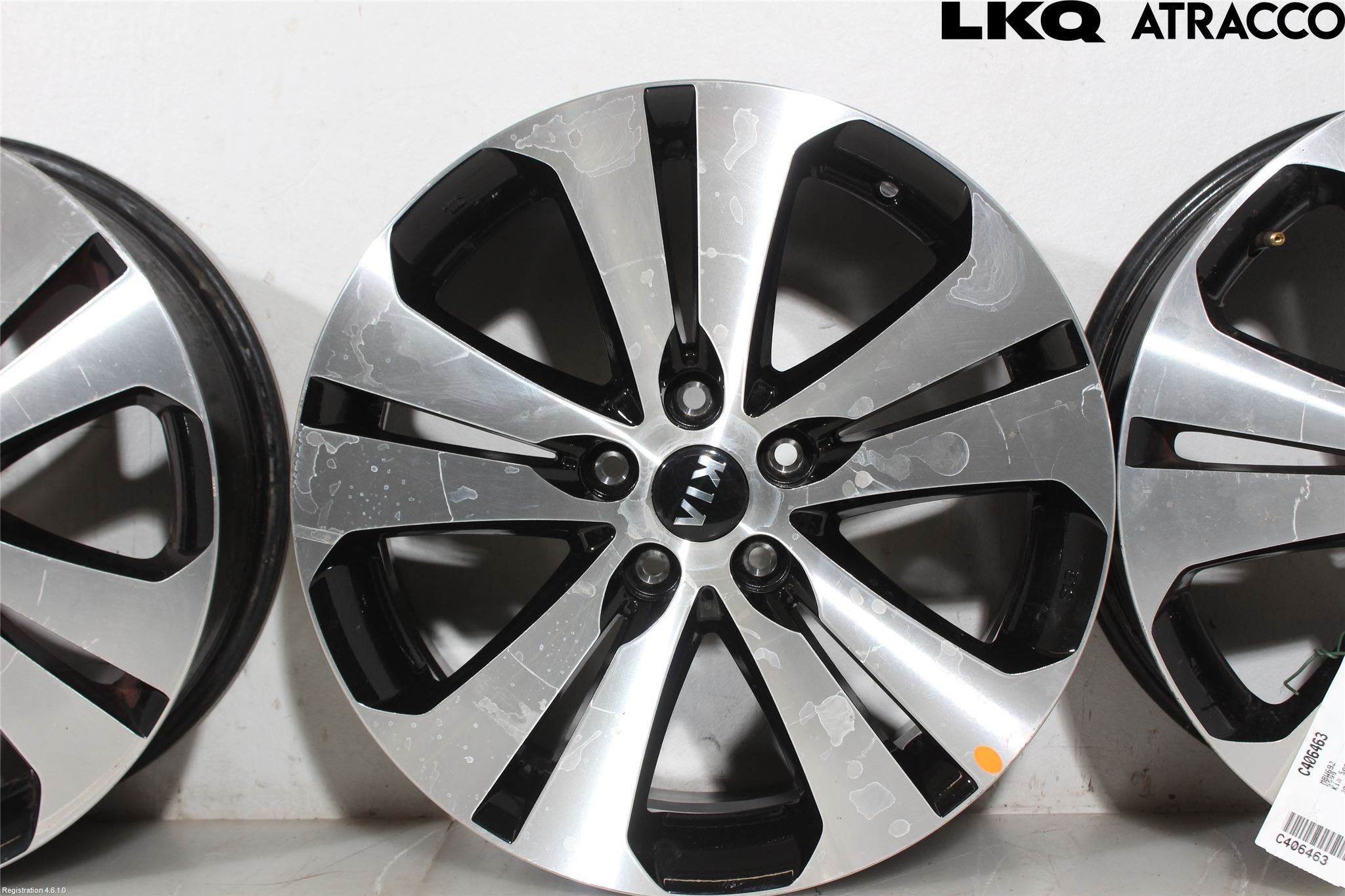 Kia SPORTAGE (SL) 11-15 Fälgsats Aluminium