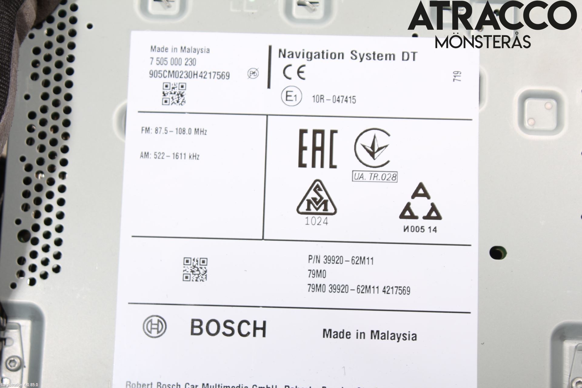 Suzuki SX4 S-CROSS 14-21 Multifunktionsdisplay