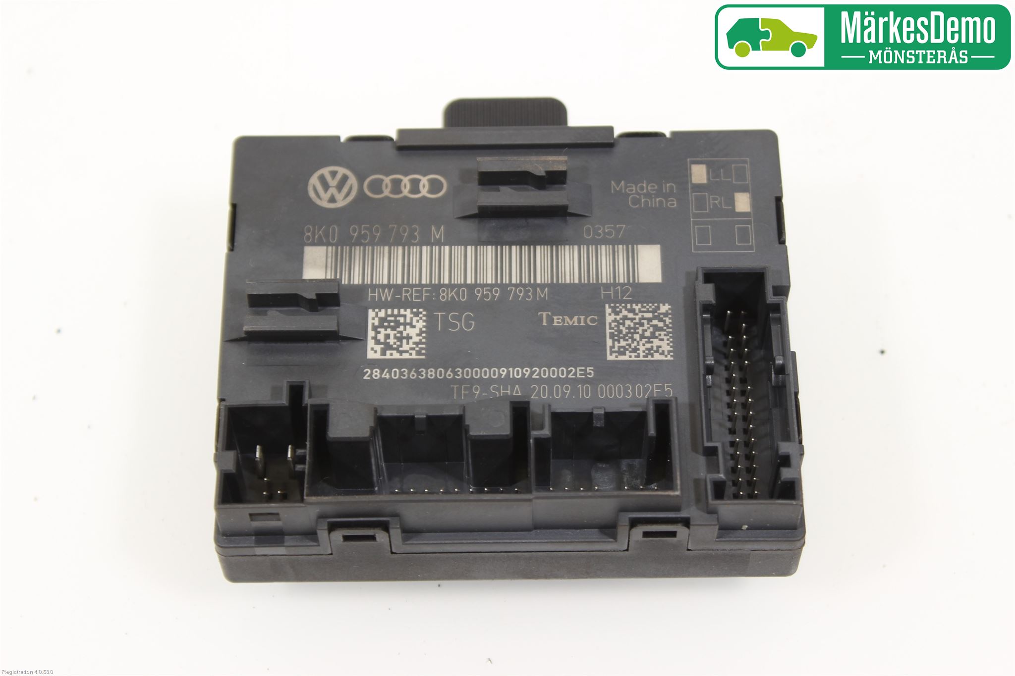 Audi A4/S4 08-11 Styrenhet Dörr