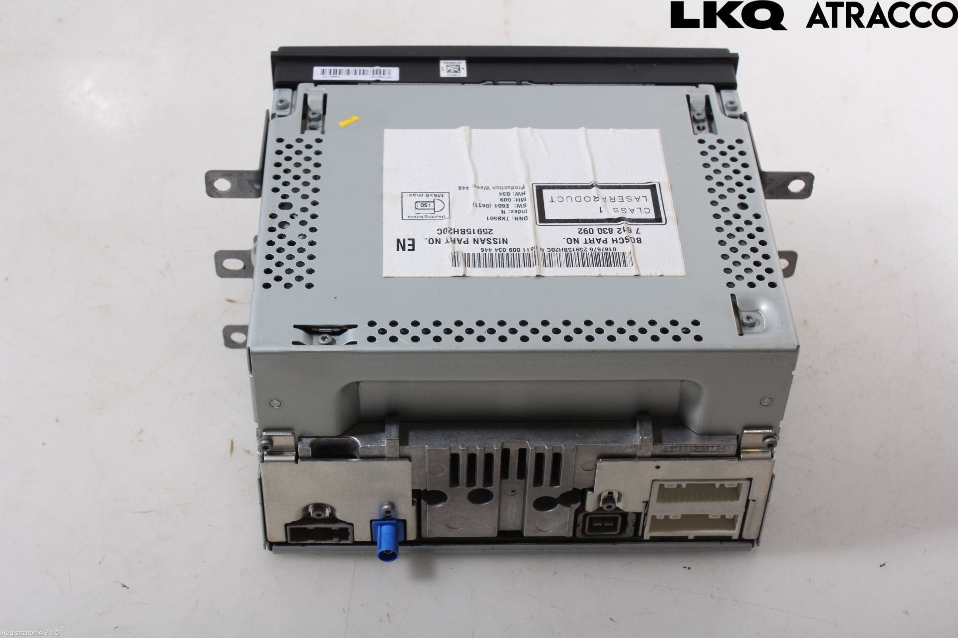 Nissan NV200/NV200 COMBI Cd Radio - Multimediapanel